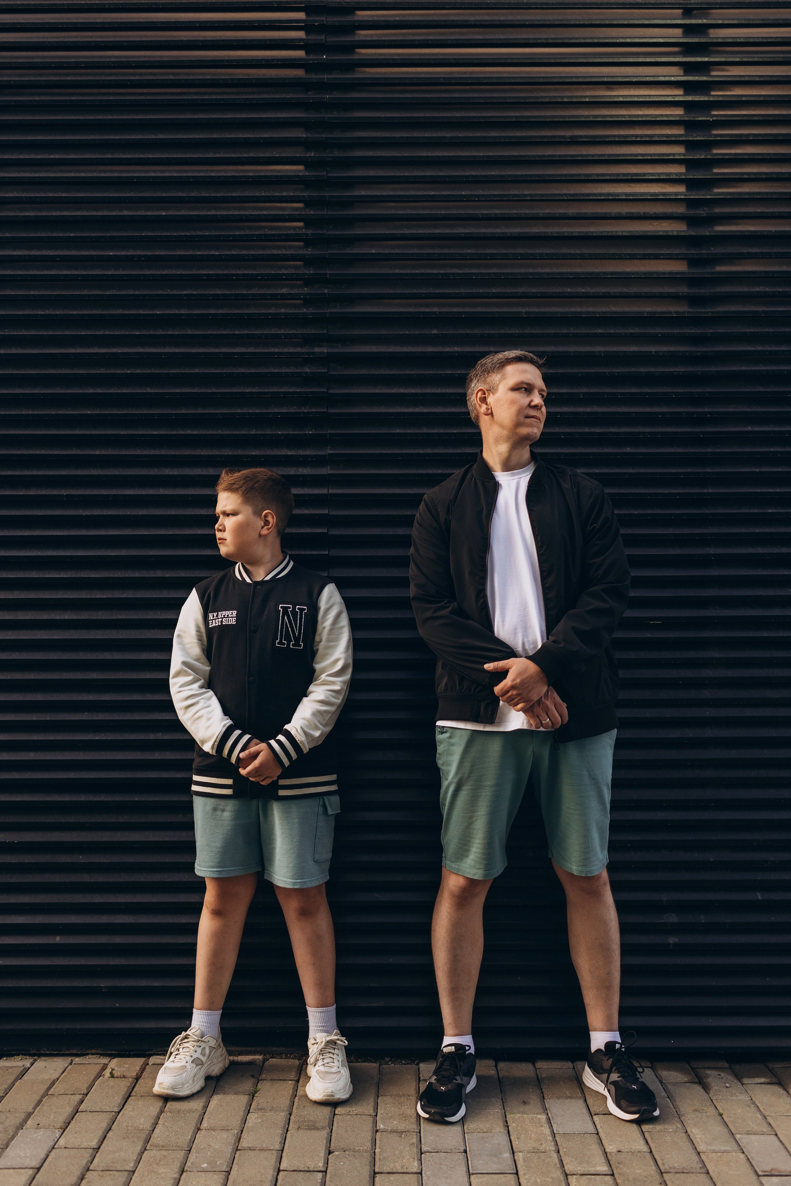 Папа и сын. Семейная съемка — это красивый способ признаться своей семье в любви