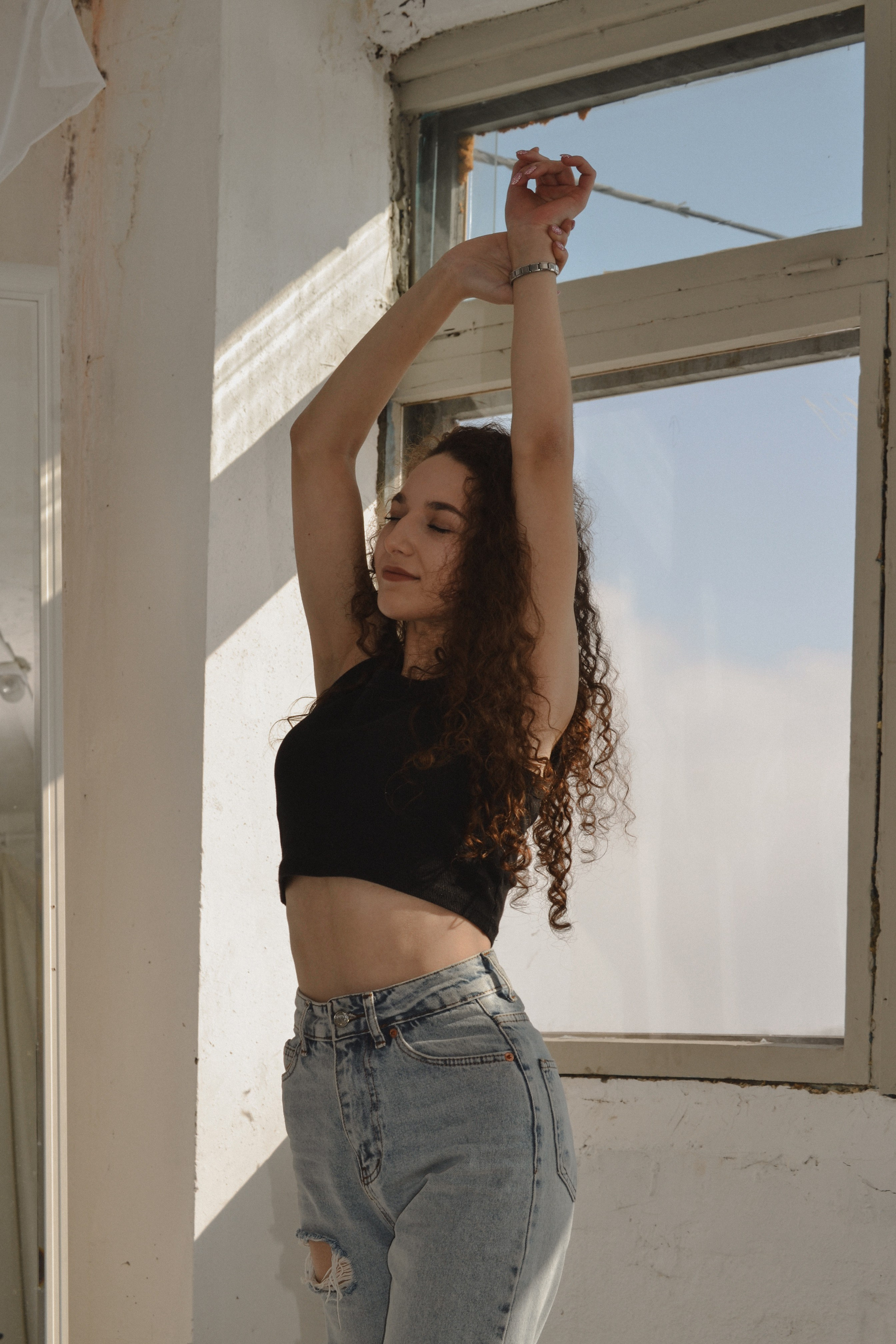 фотосессия на чердаке