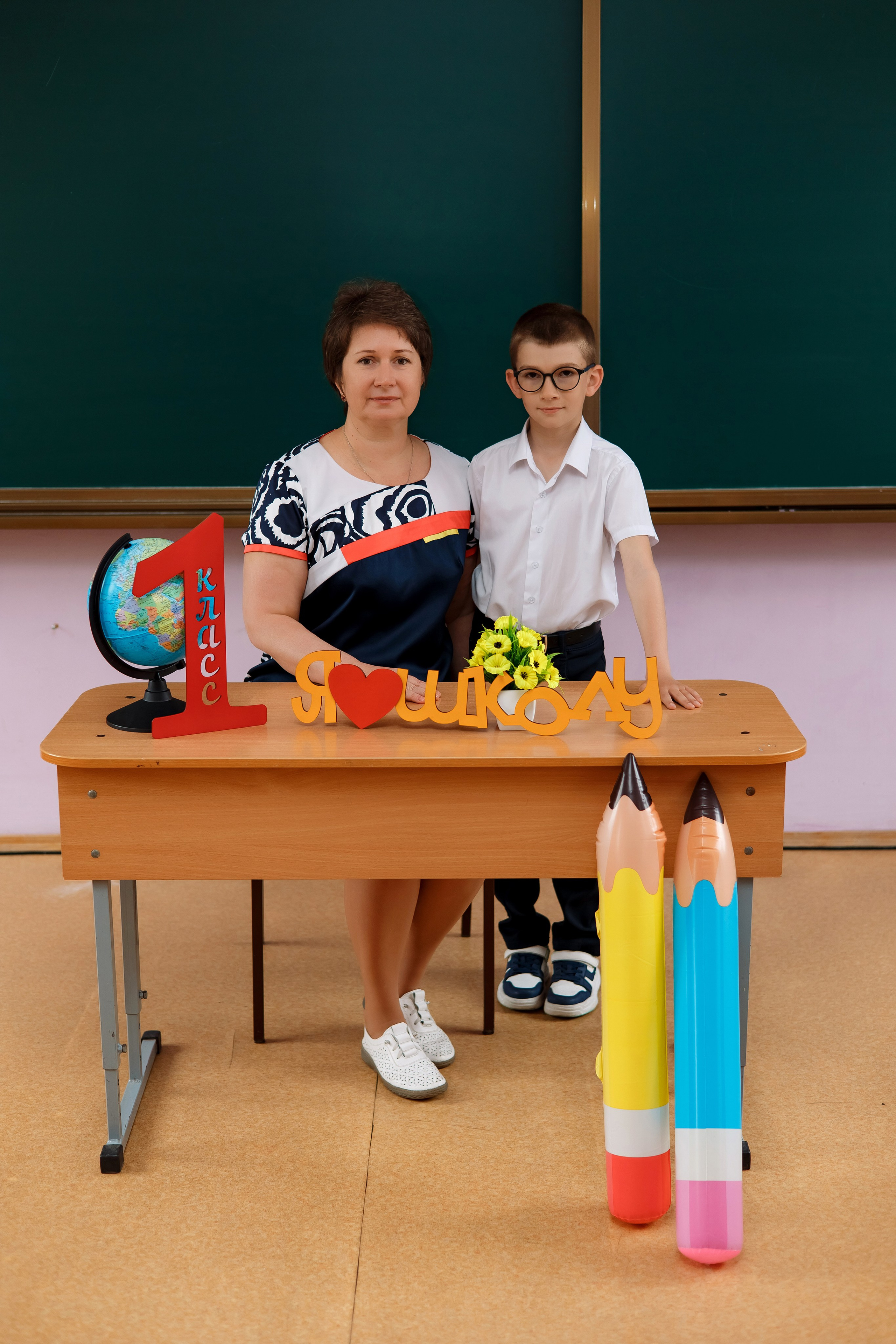 1 класс 1 школа. Фотограф Любовь Корниенко, Примоский край