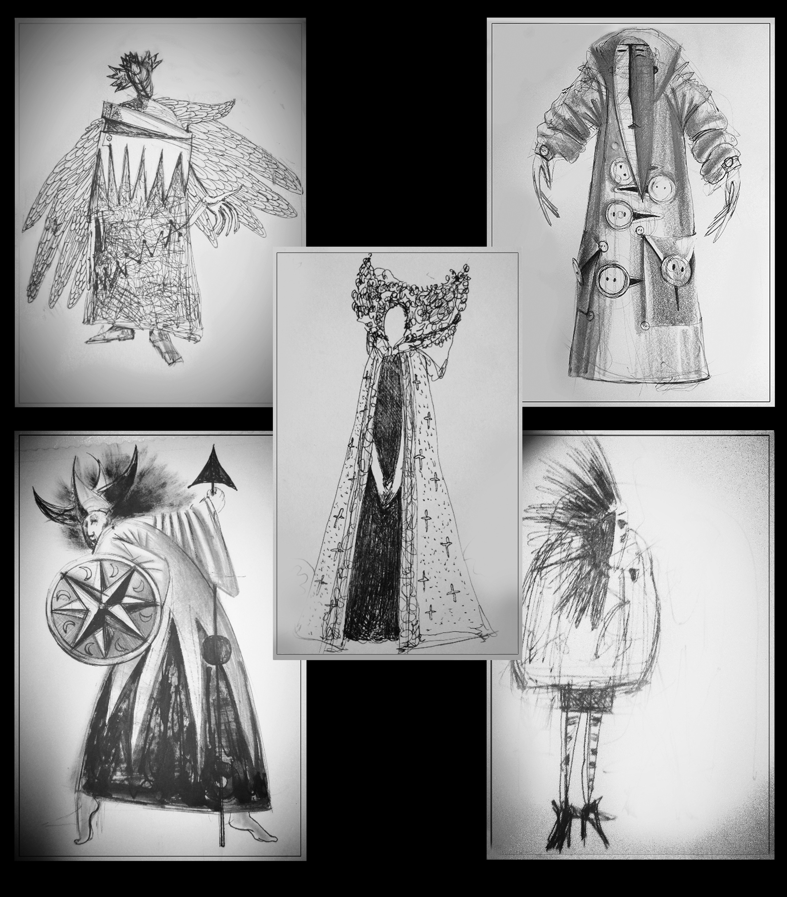 SKETCHBOOK. Munina Dina. Set design portfolio