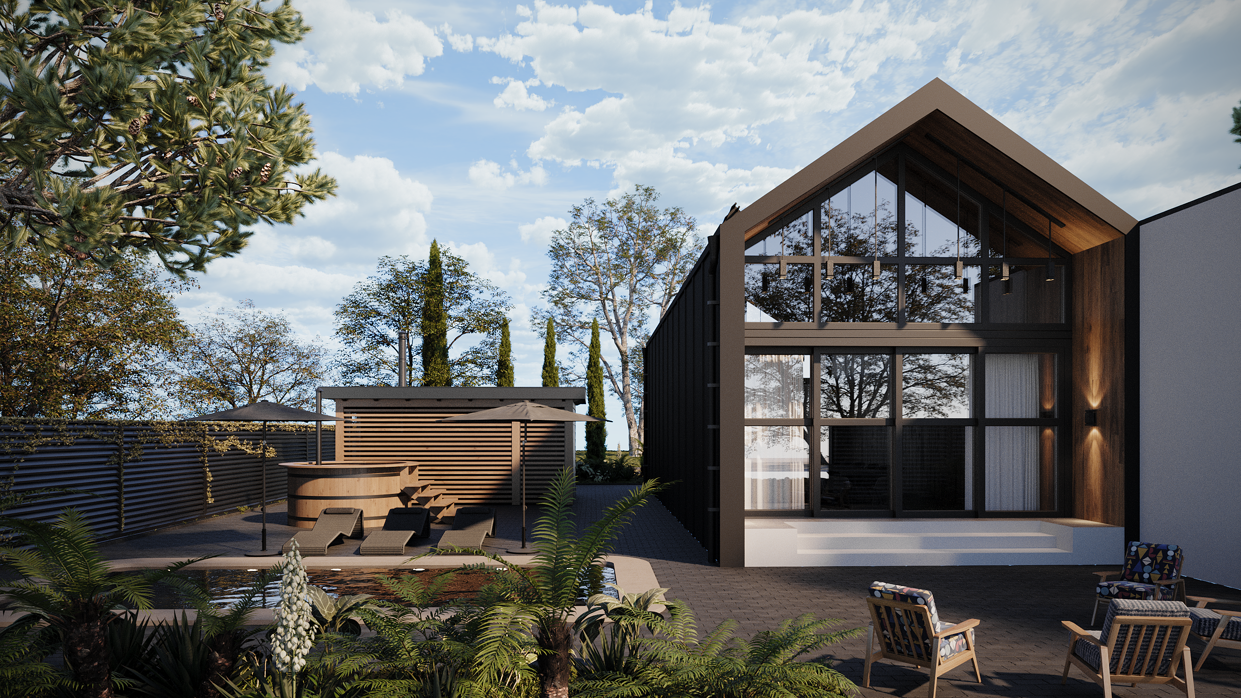 Коттедж. Студия 3d визуализации Arcviz