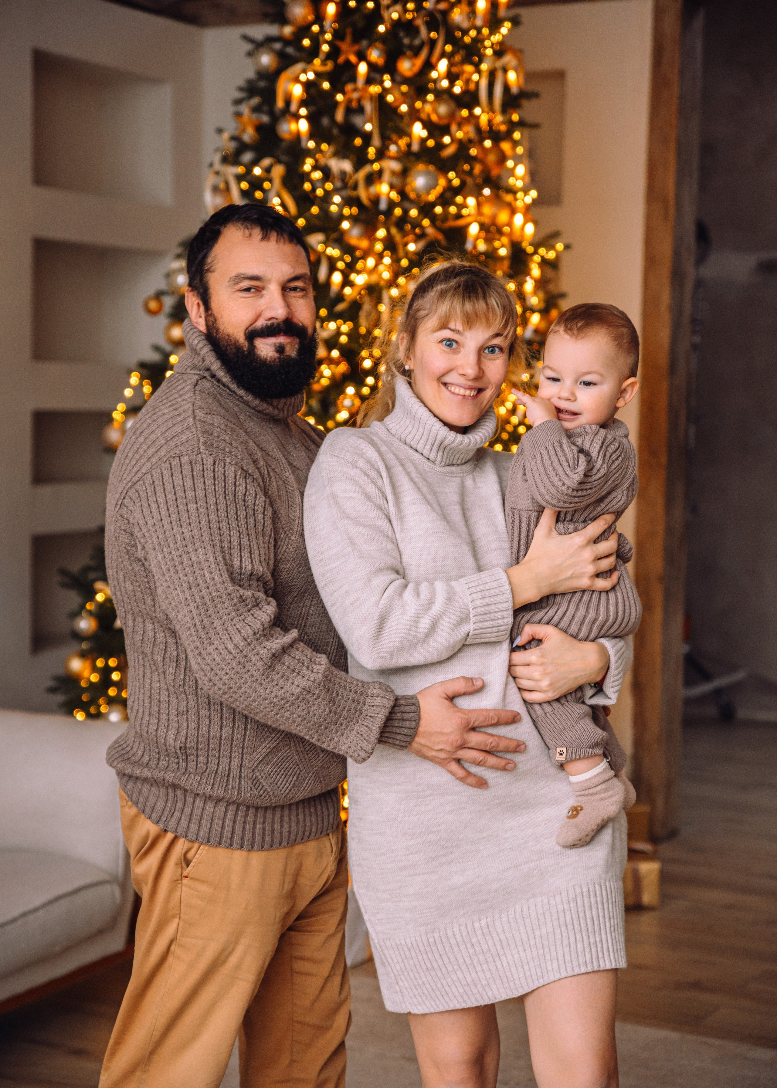 Оля, Леша и Димулька. Семейный фотограф В Москве Александра Дейкун