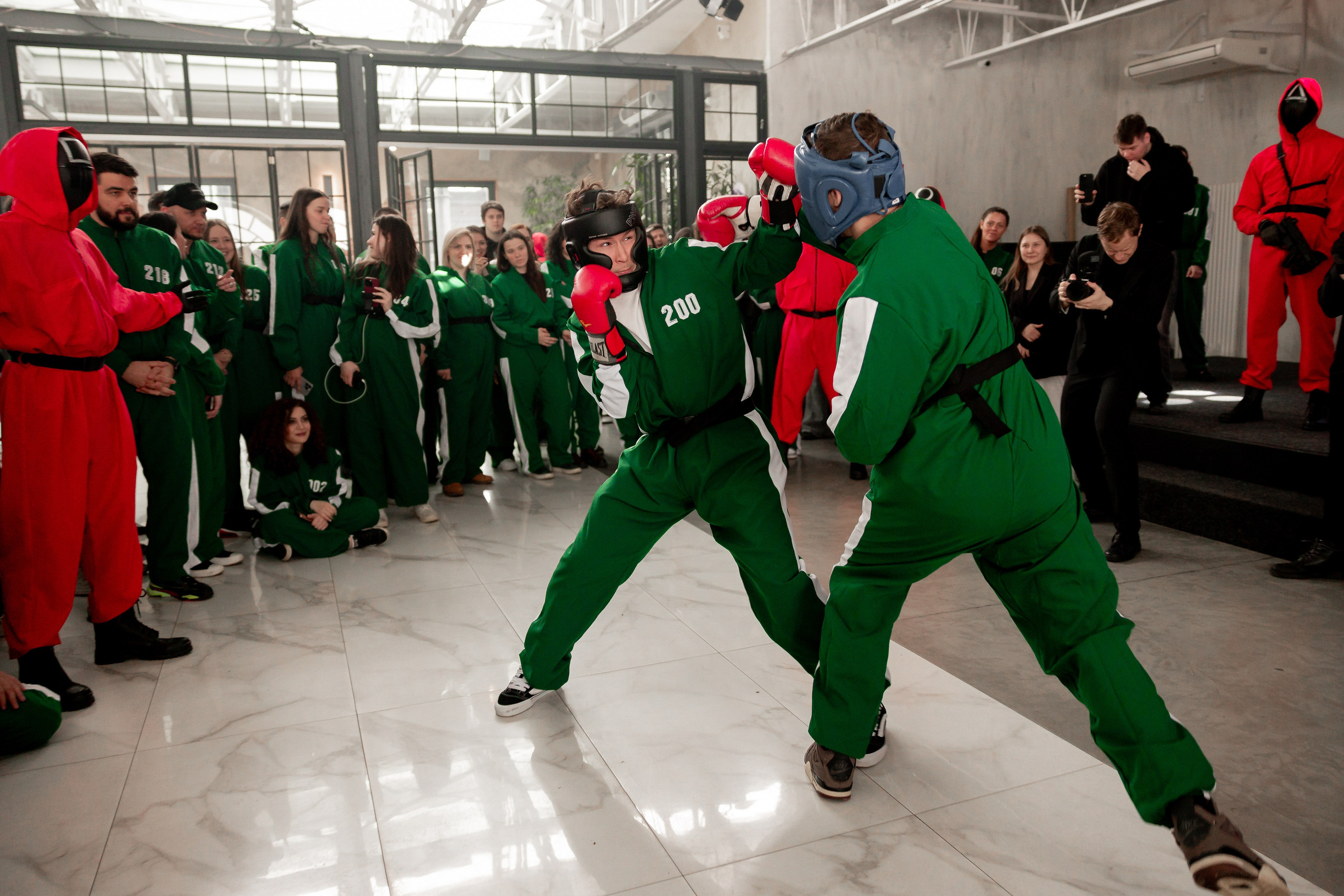 Игра в Кальмара. Свадебный и контент фотограф в Москве — Юлия Барно (Баранова)