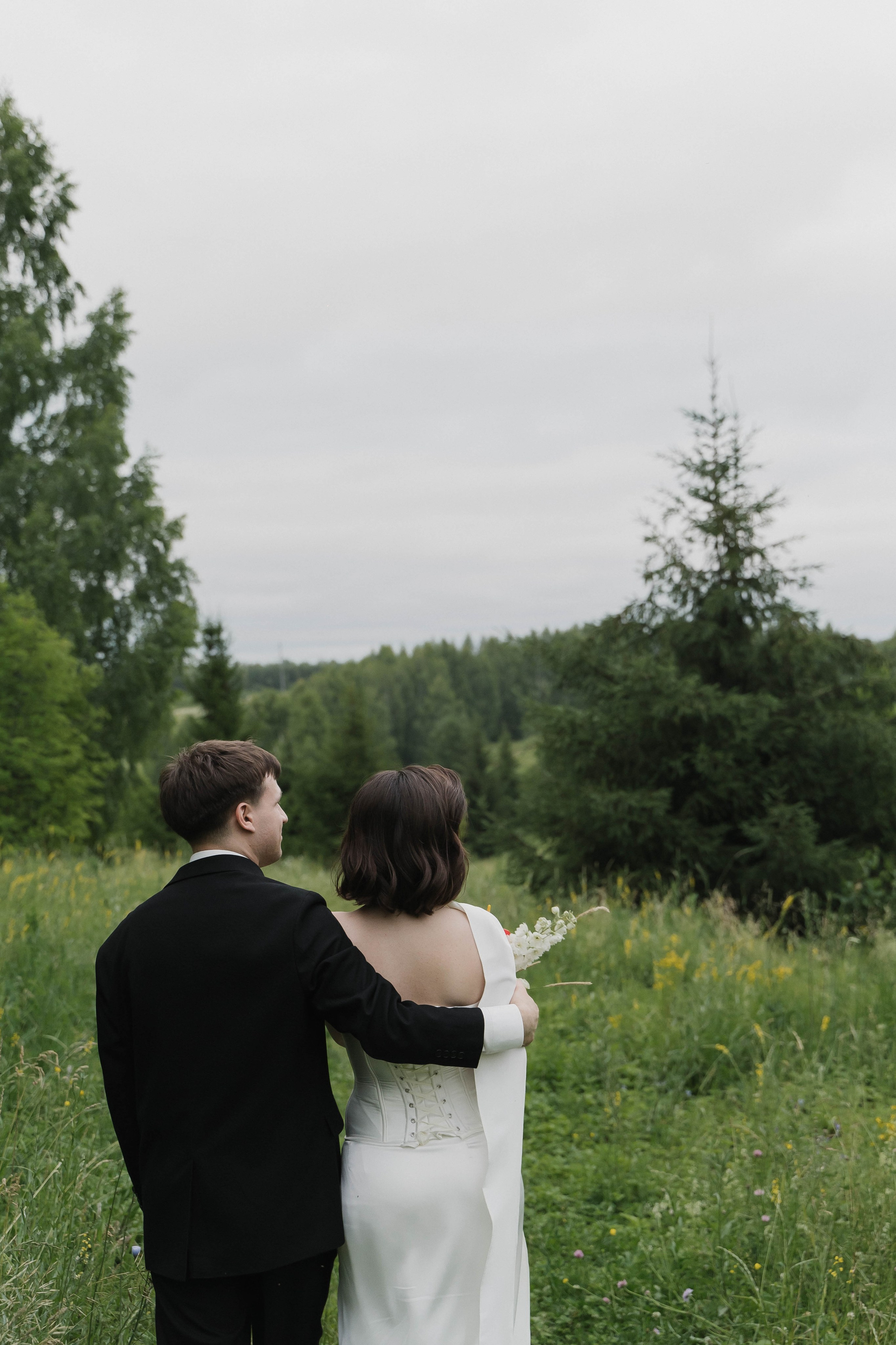 Свадебная фотосессия на природе под Казанью