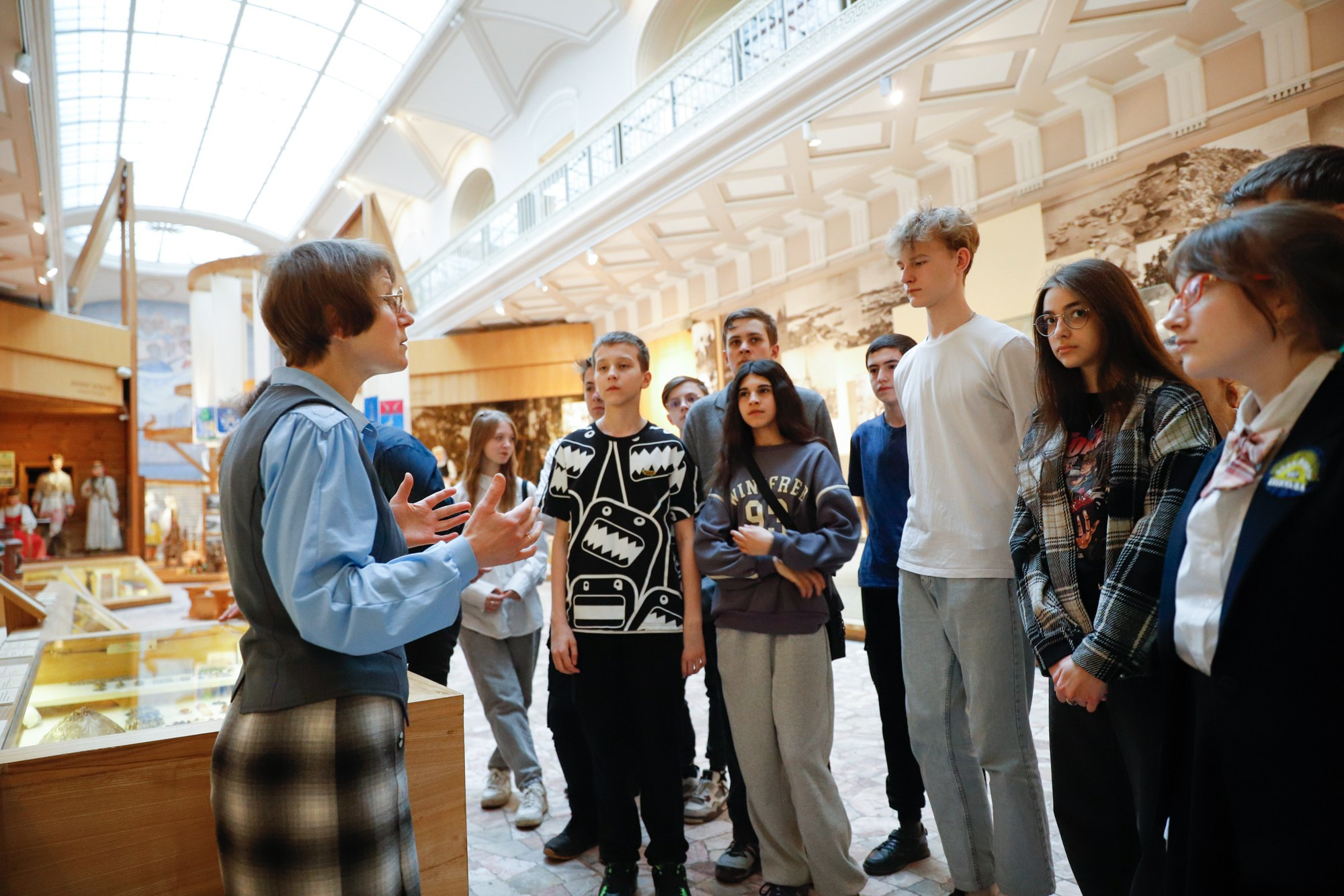 Экскурсия в Этнографический музей. Фотограф Дарья Попова