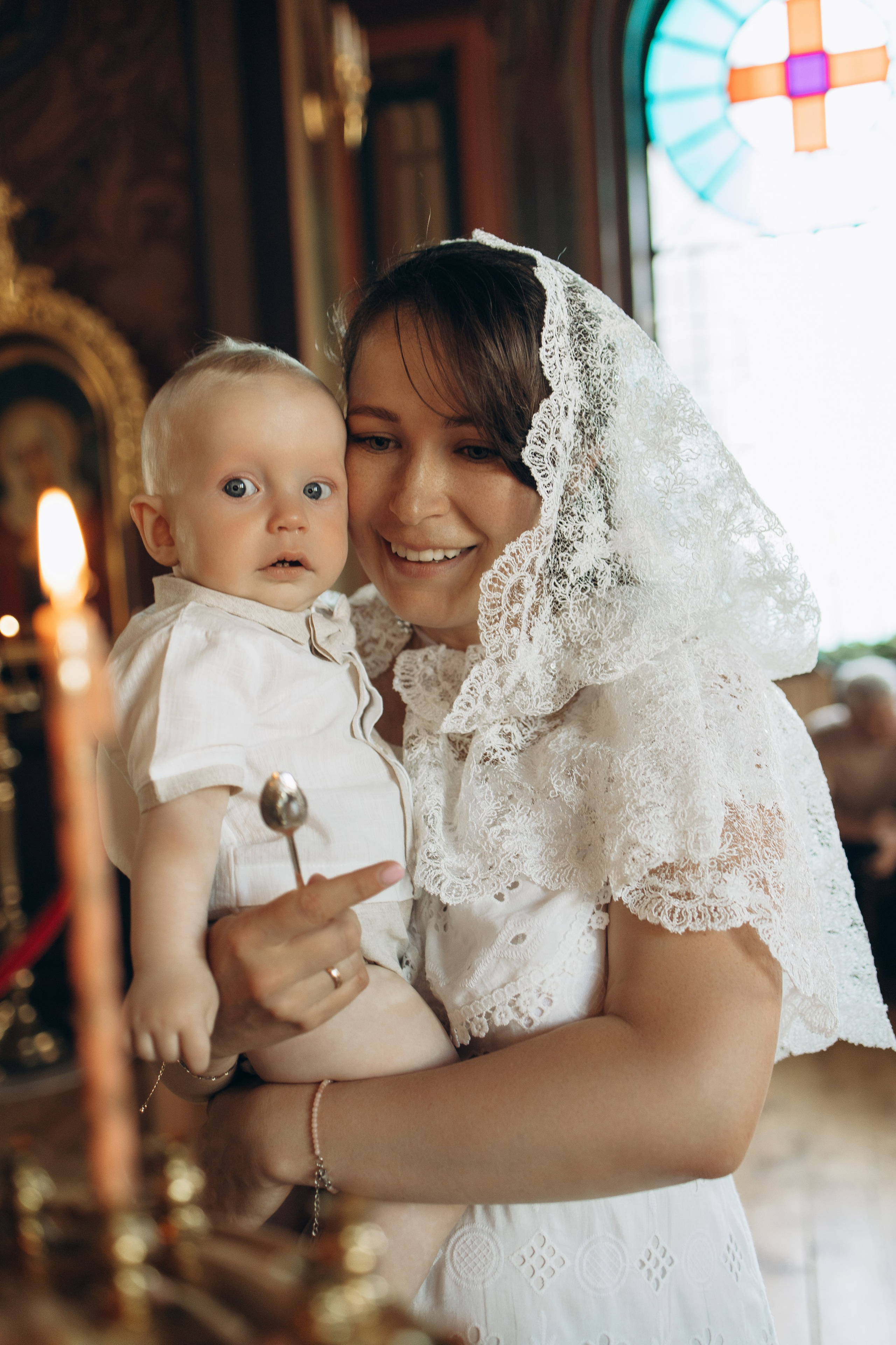 Двойное крещение Анны и Саши. Самый теплый фотограф в Краснодаре Рябоконь Ксения