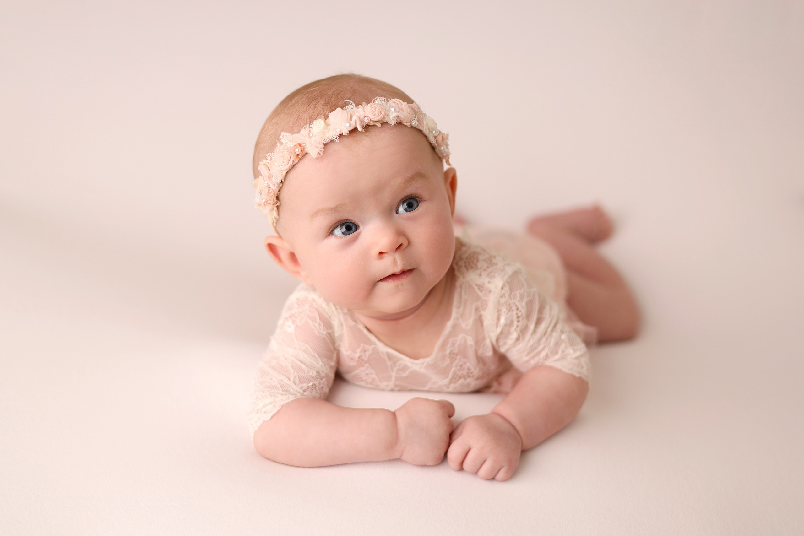 Арине 4 месяца. Фотограф новорожденных Москва. Ньюборн фотограф Москва