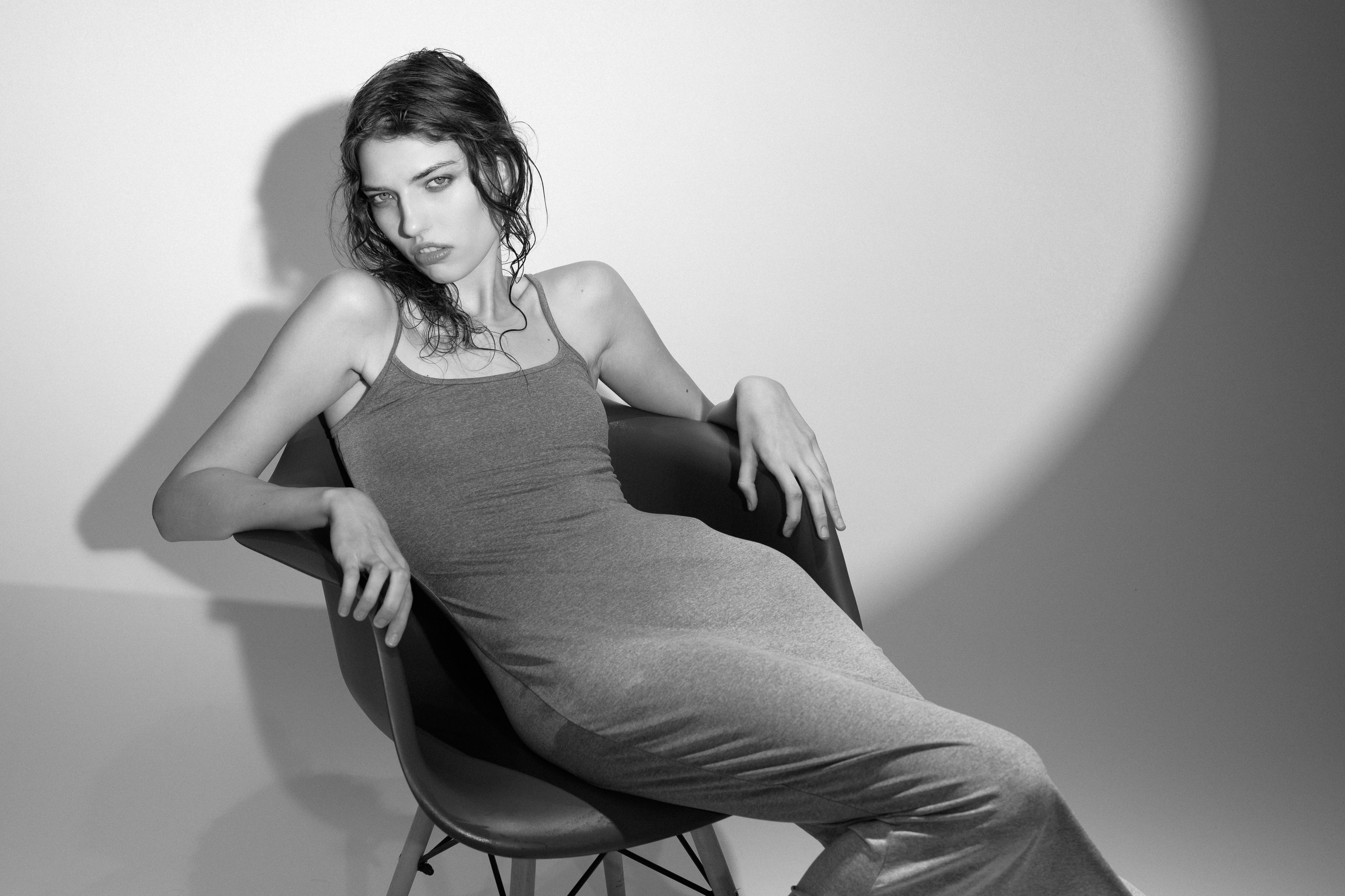 Тестовая съемка для начинающей модели