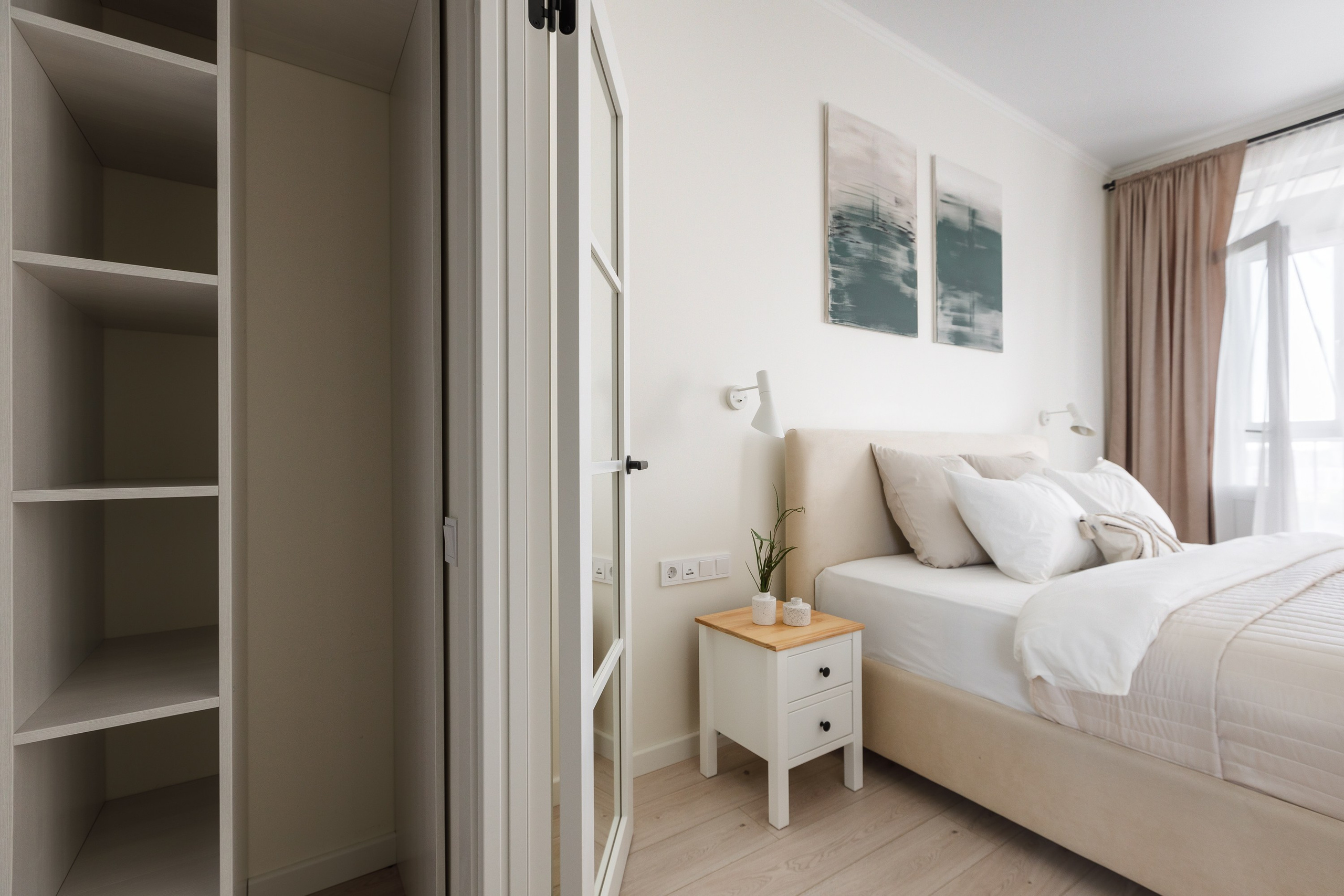 Фотосъемка апартаментов для посуточной аренды. Интерьерный фотограф в Москве Роман Потапов