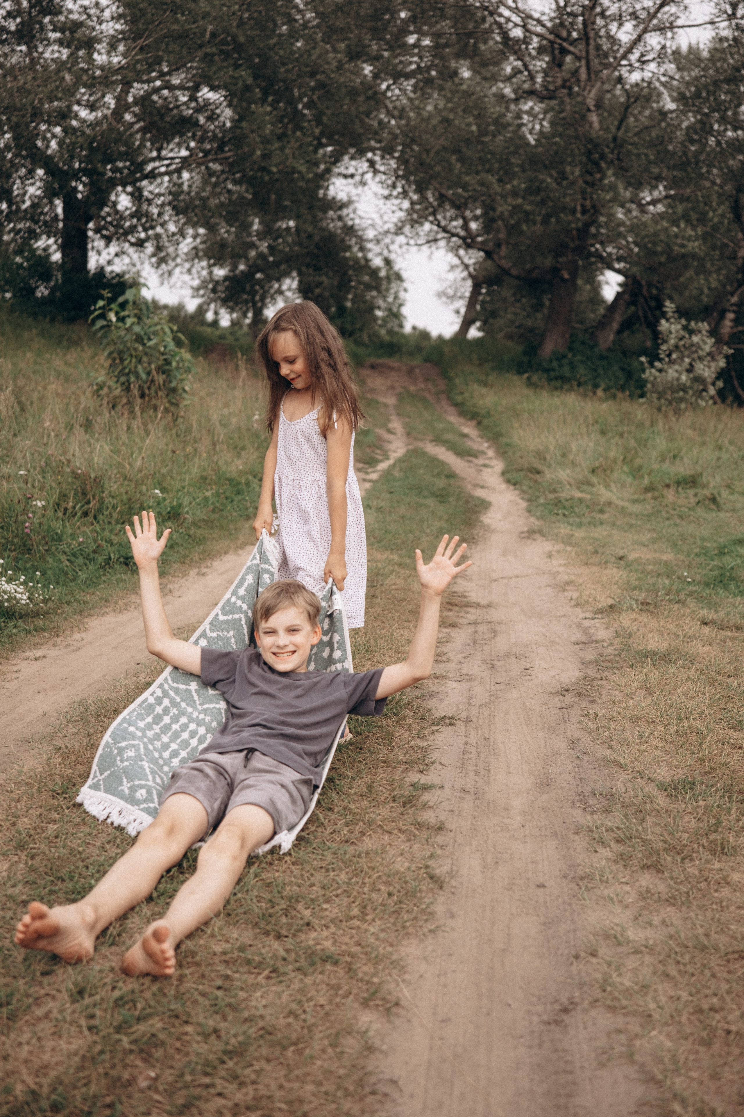 Детская фотопрогулка. Семейный и детский фотограф в Санкт-Петербурге