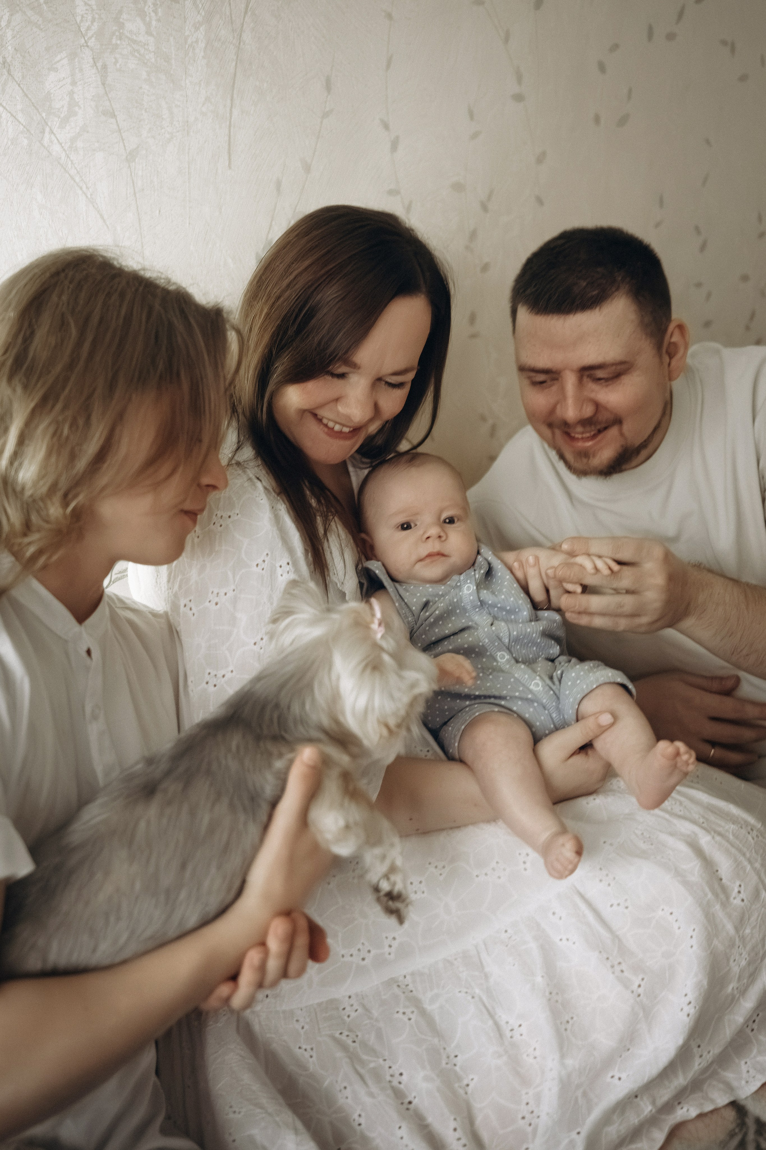 Малыш Вова и семья. Семейный и детский фотограф в Санкт-Петербурге