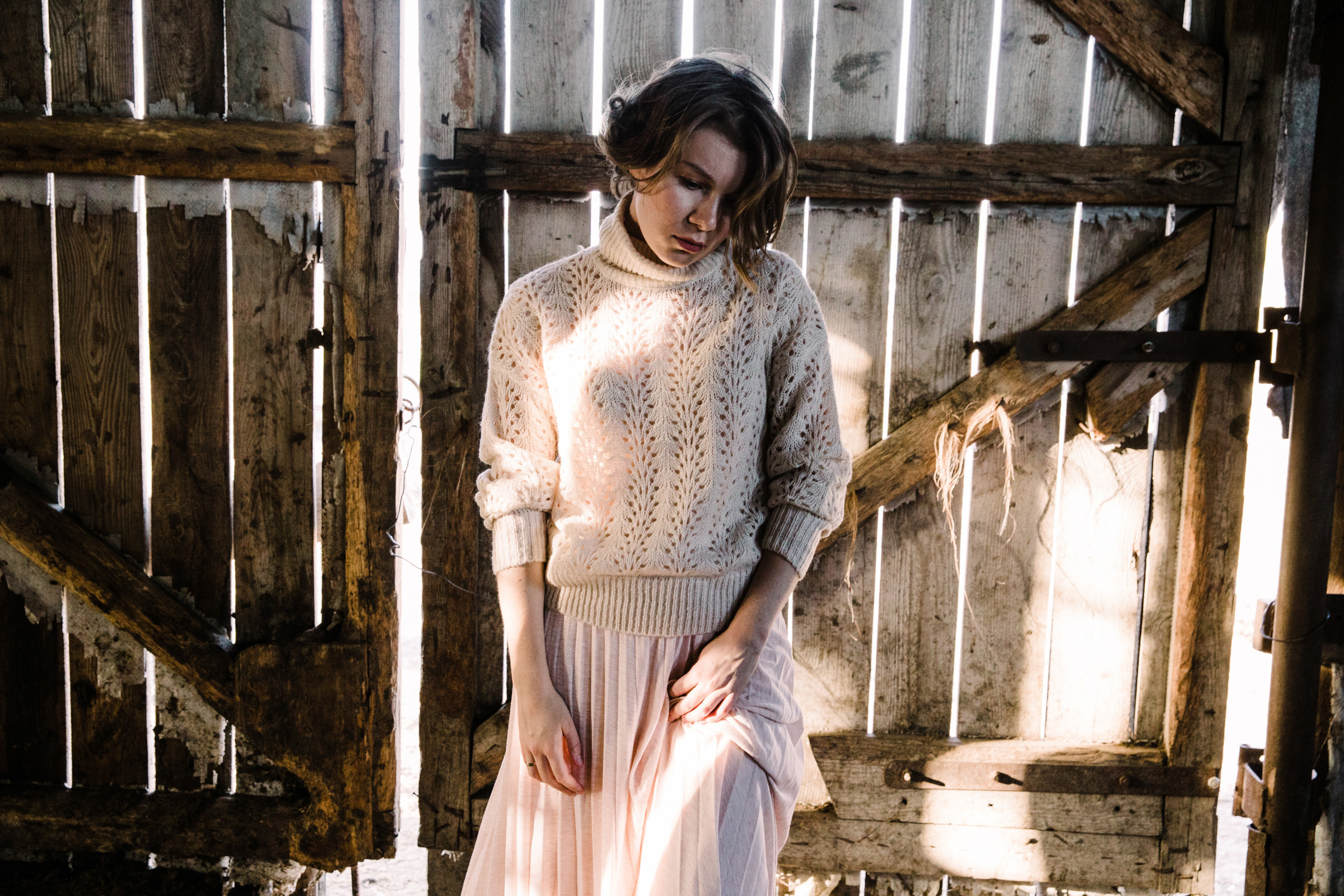 Мгновение в лучах солнца // Мария. Фотограф Алутера Ирина