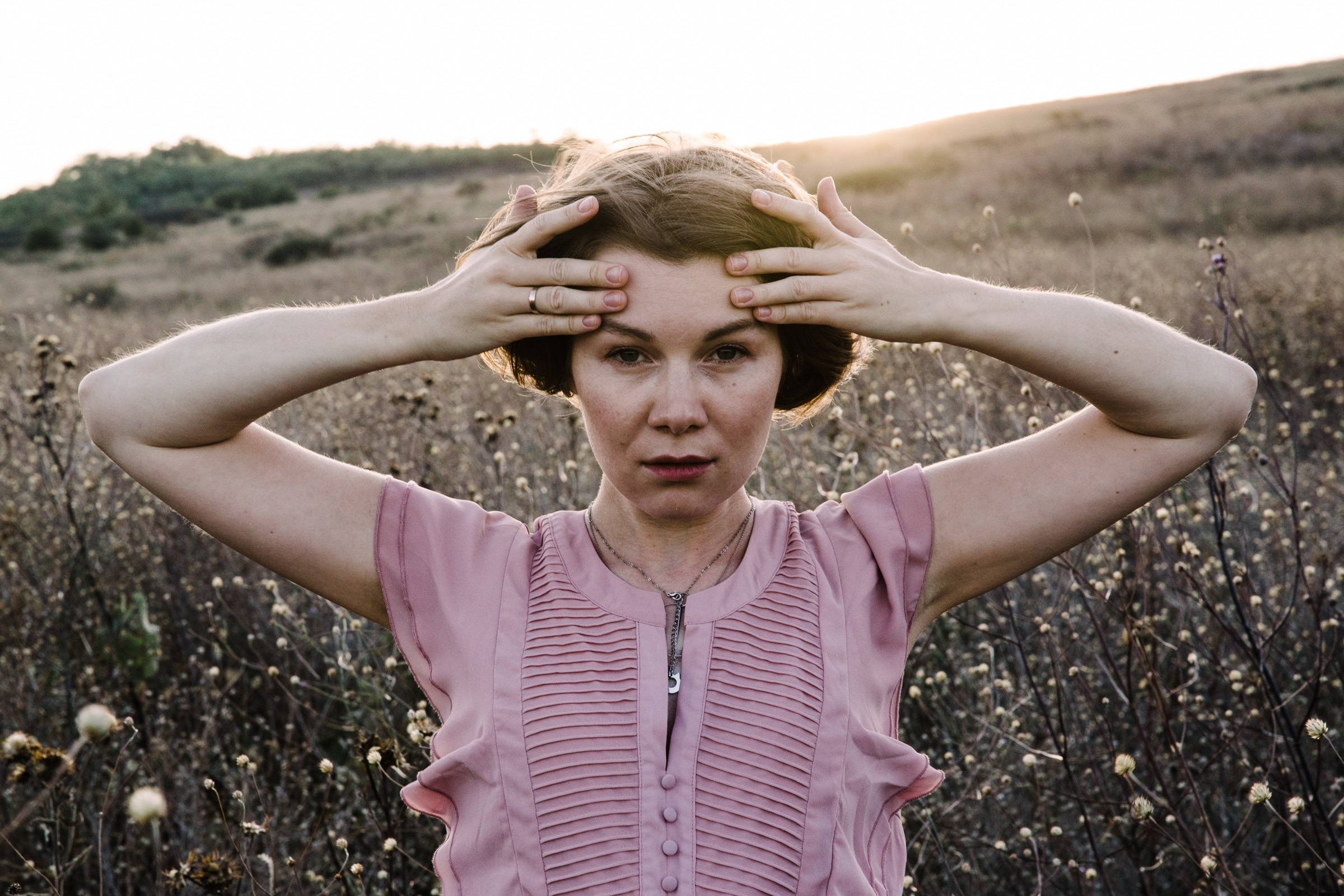 Мгновение в лучах солнца // Мария. Фотограф Алутера Ирина