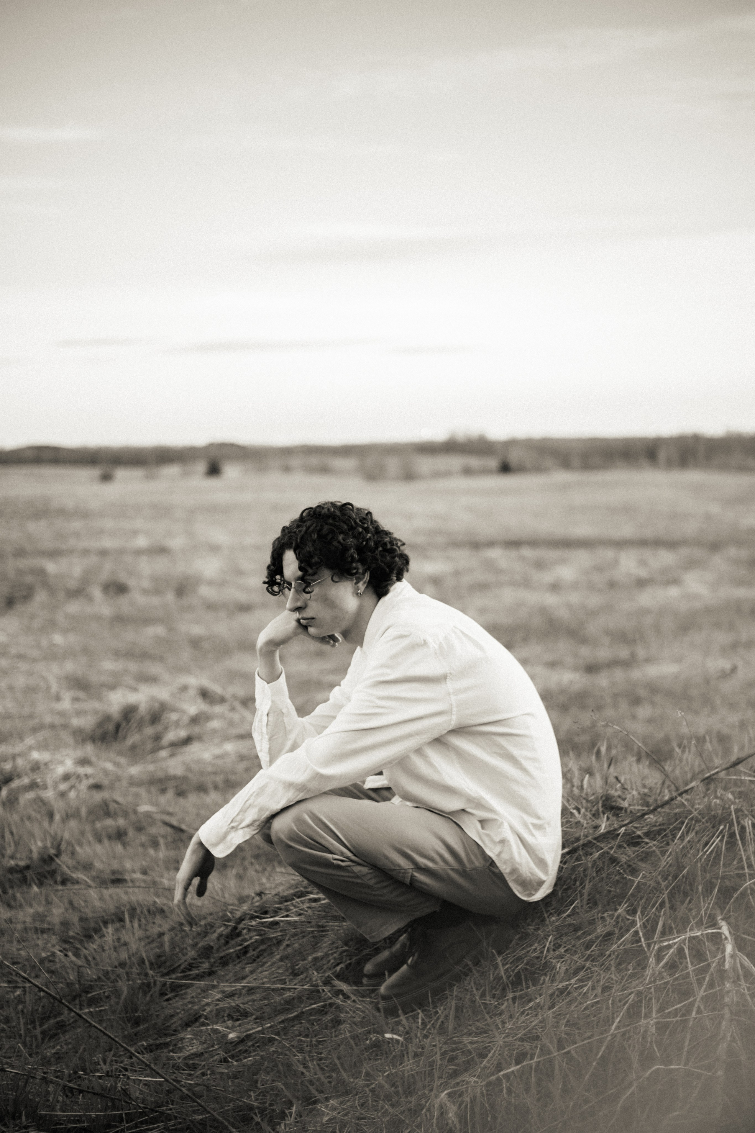 Андрей. Съёмка в поле. Lickord