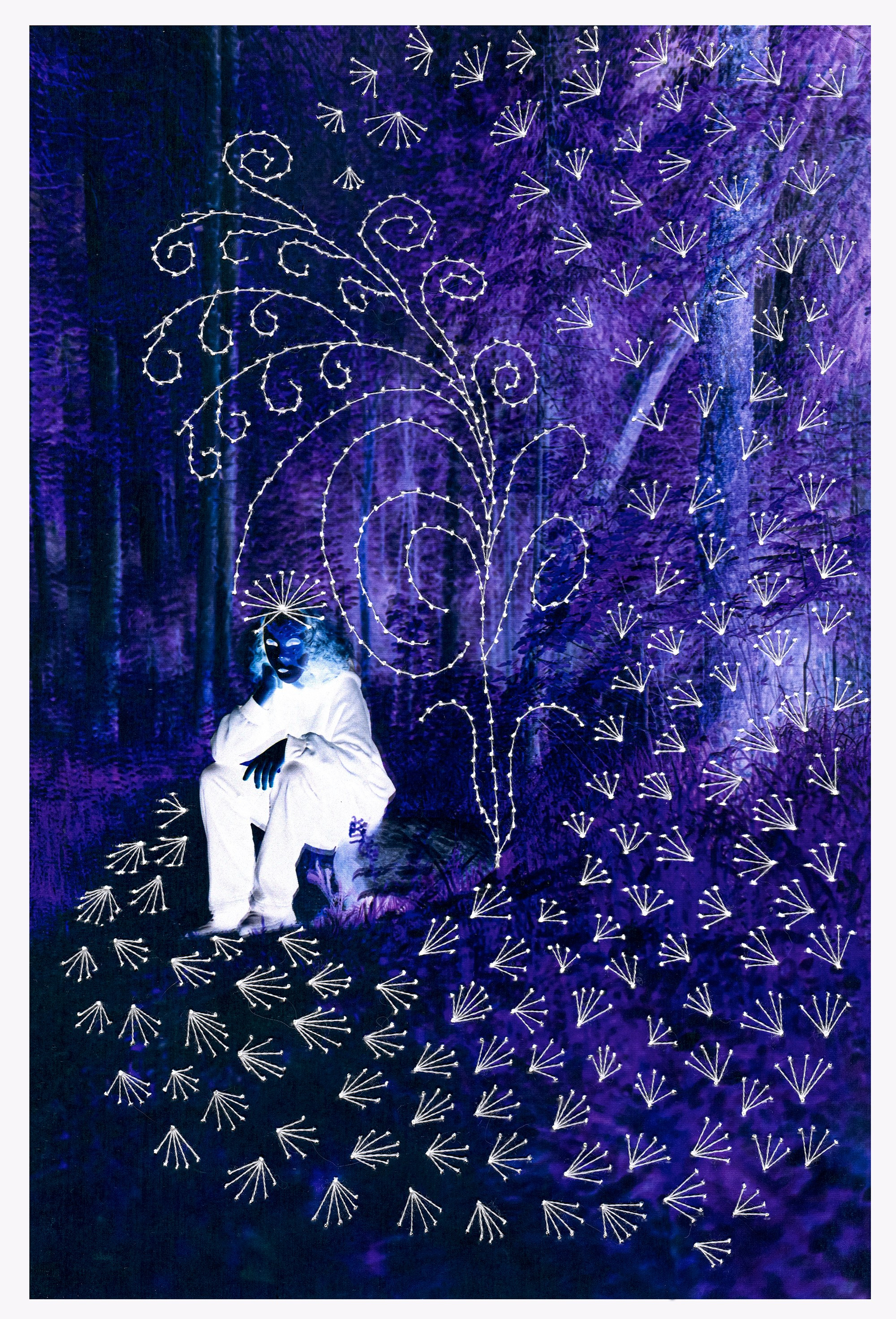 Белая лиса. Посланница богов, согласно японской мифологии, увидеть ее к большой удаче.