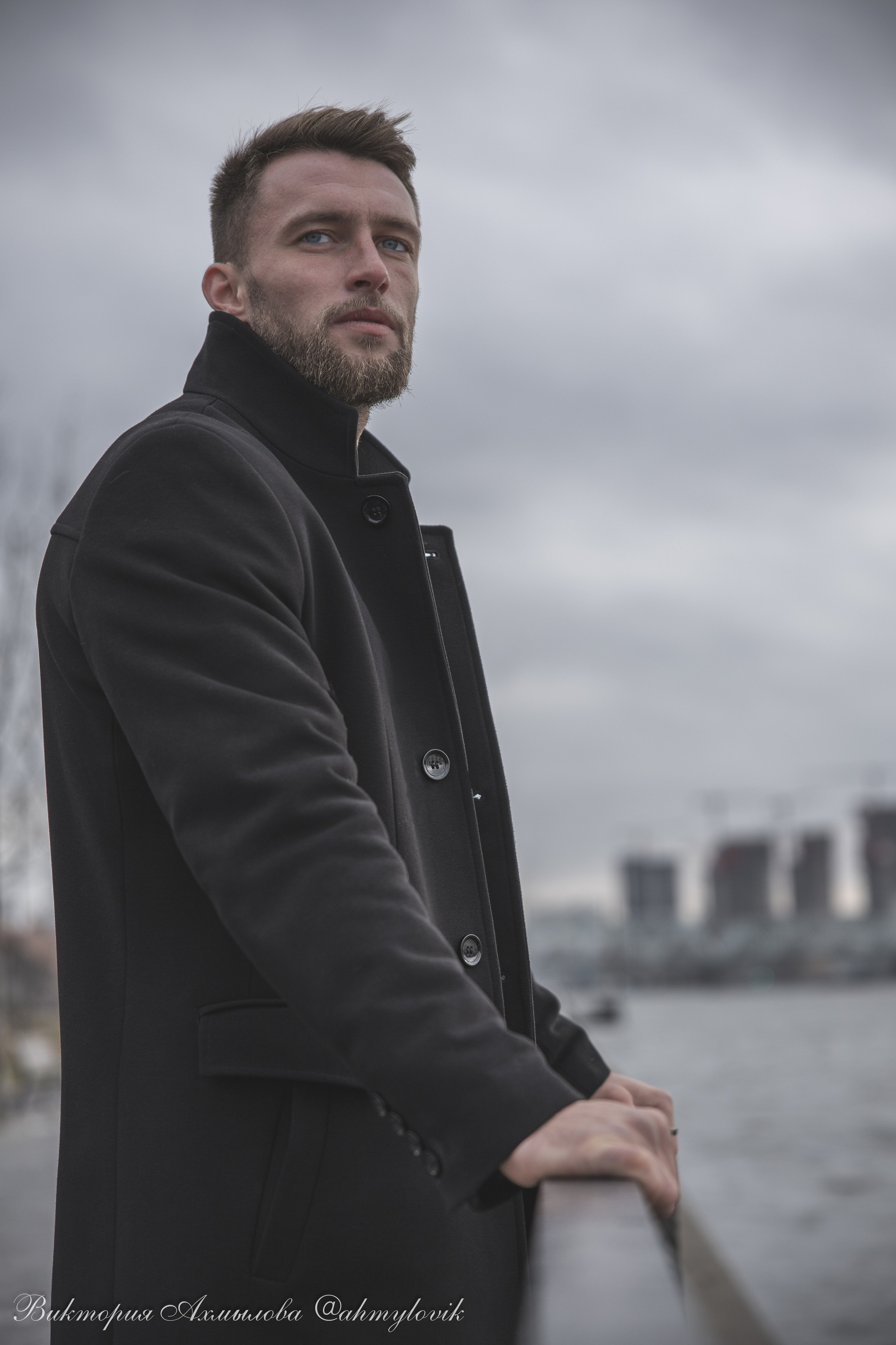 Прогулка с Хаски (Сергей). Виктория Ахмылова. Фотограф в Москве