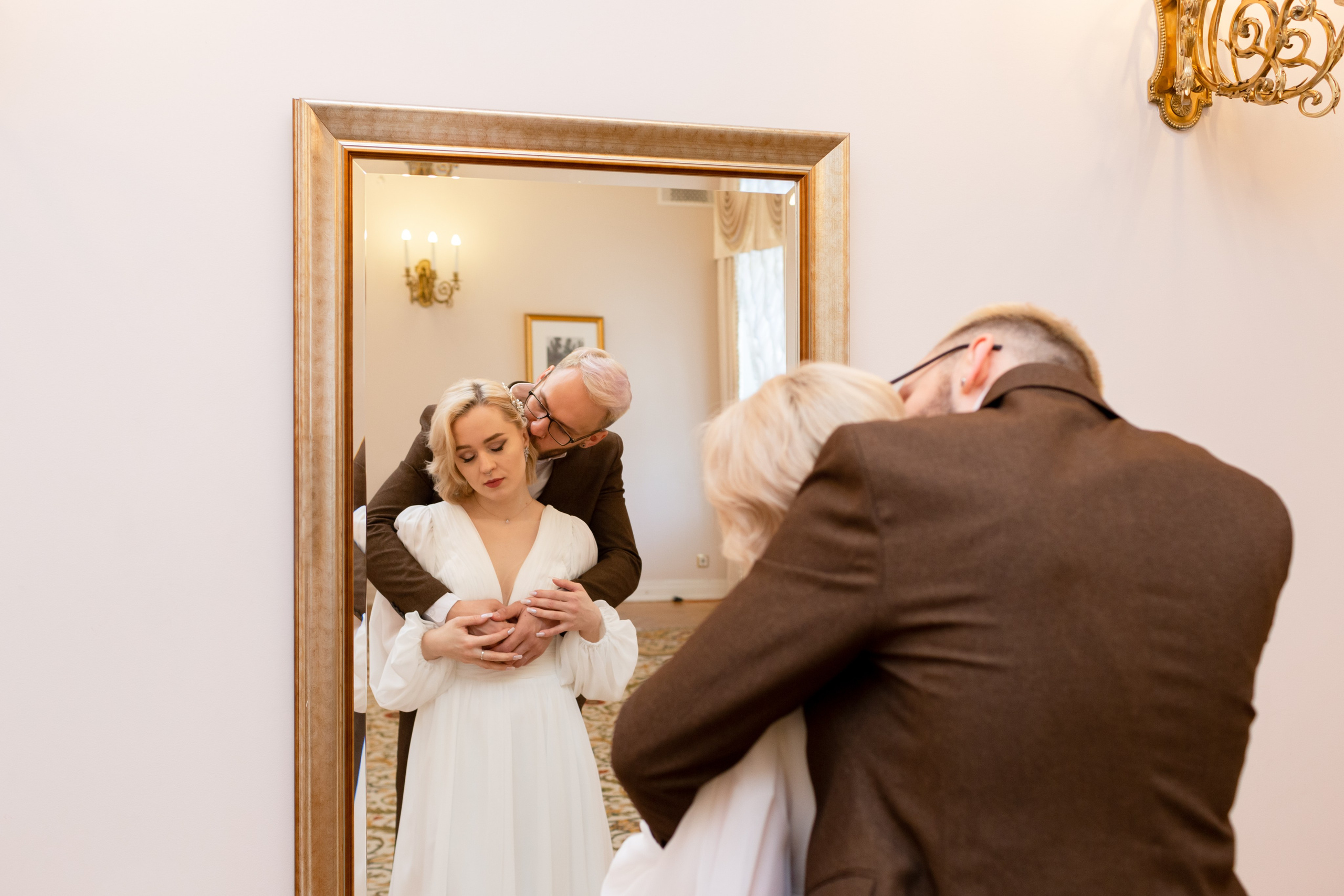 Свадебная фотосессия в Пушкине. Свадебный фотограф Кирилл Белый