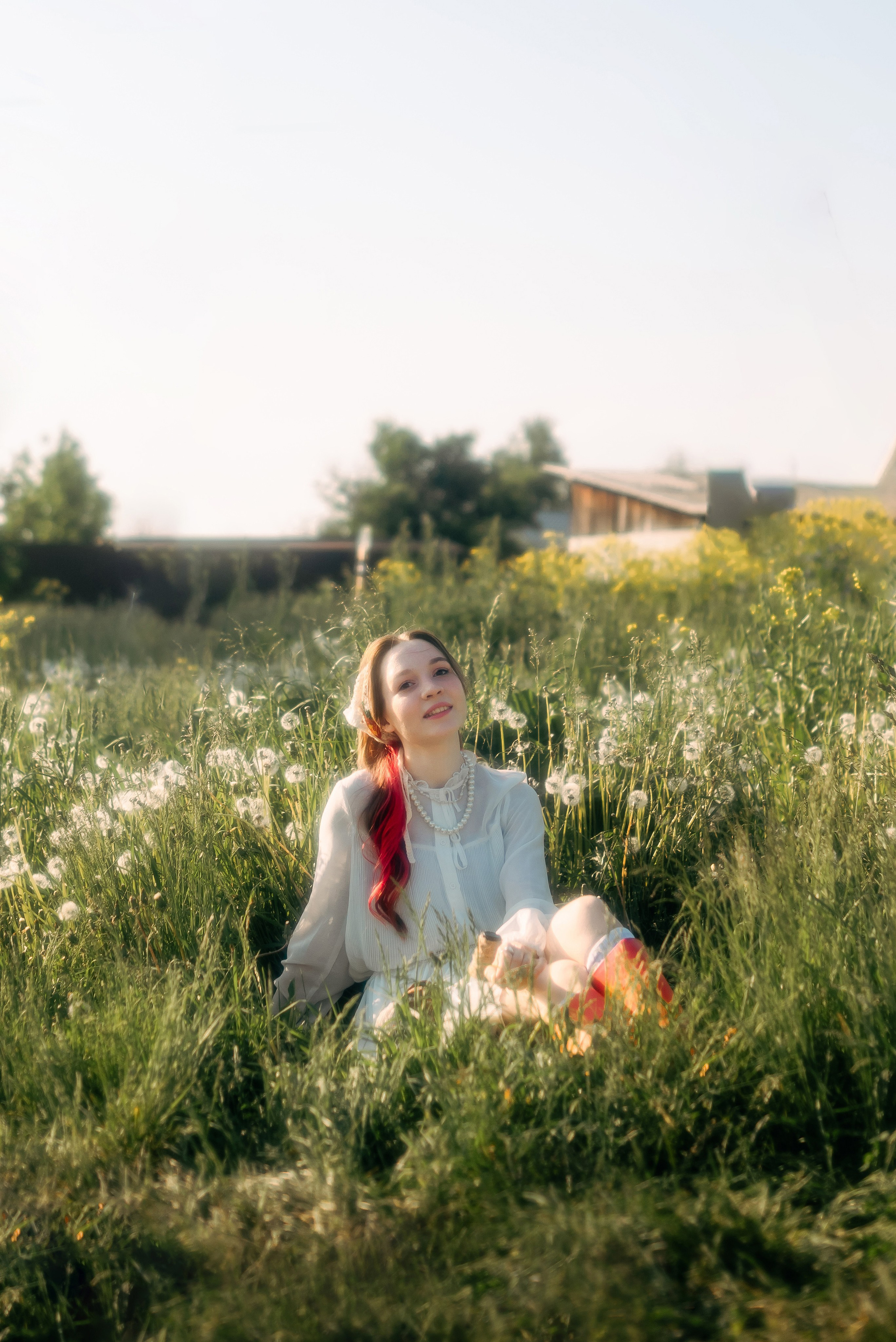 Фотосессия в деревенском стиле в Сухово г. Кемерово