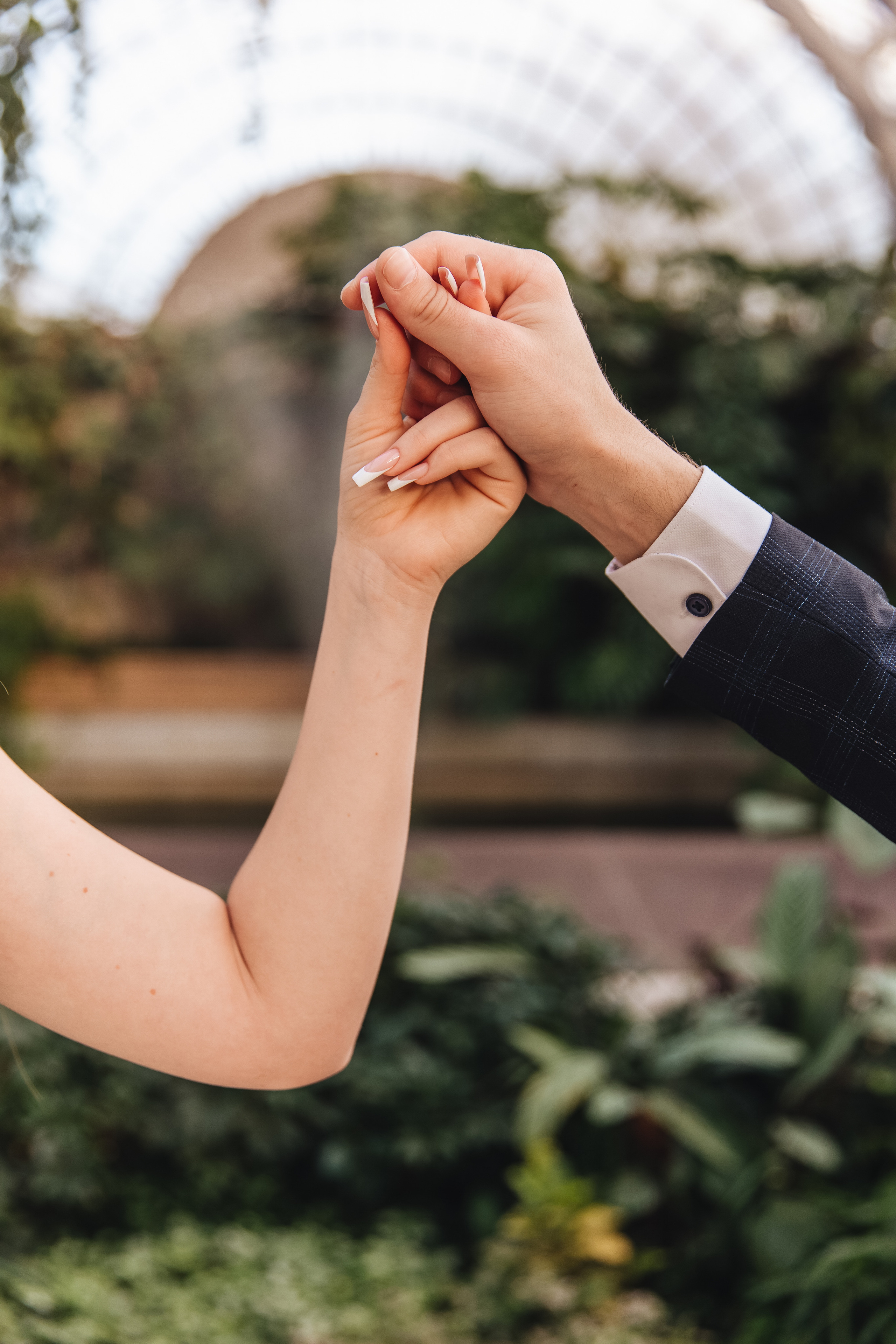 Оранжерея Таврического сада. Свадебный фотограф в Санкт-Петербурге