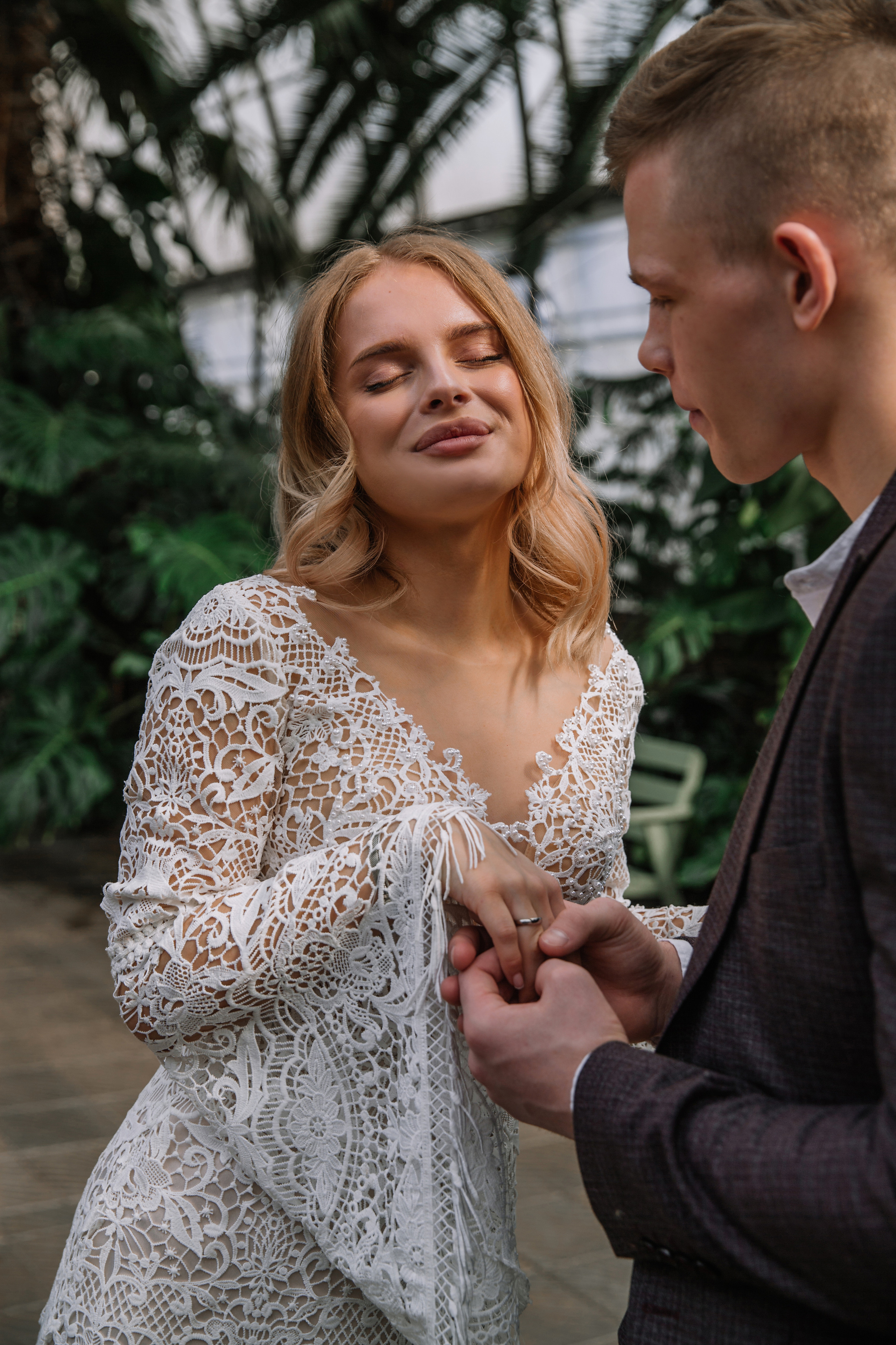 Оранжерея Таврического сада 2. Свадебный фотограф в Санкт-Петербурге