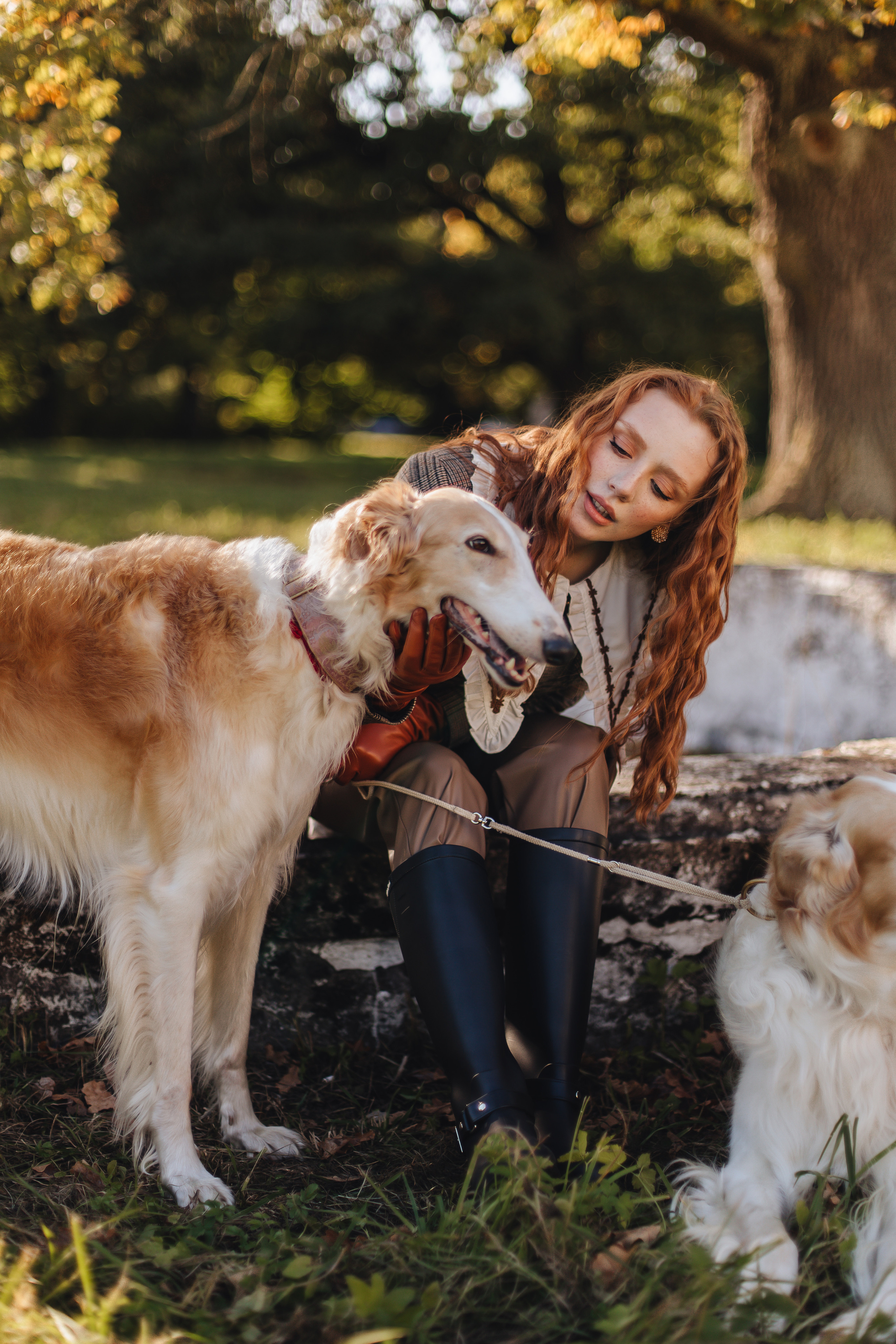 Фотосессия с собаками. Свадебный фотограф в Санкт-Петербурге