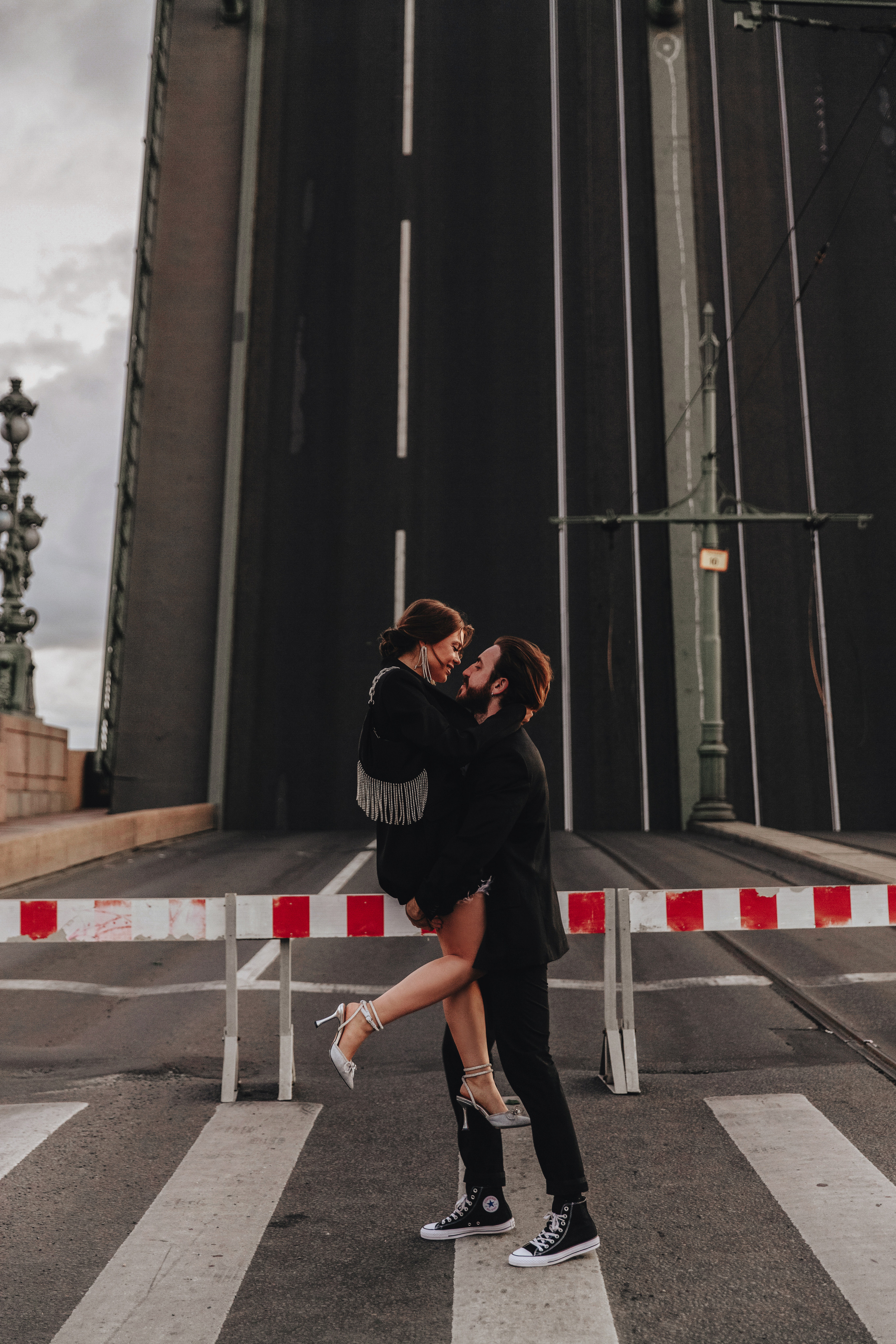 Разведение мостов. Свадебный фотограф в Санкт-Петербурге