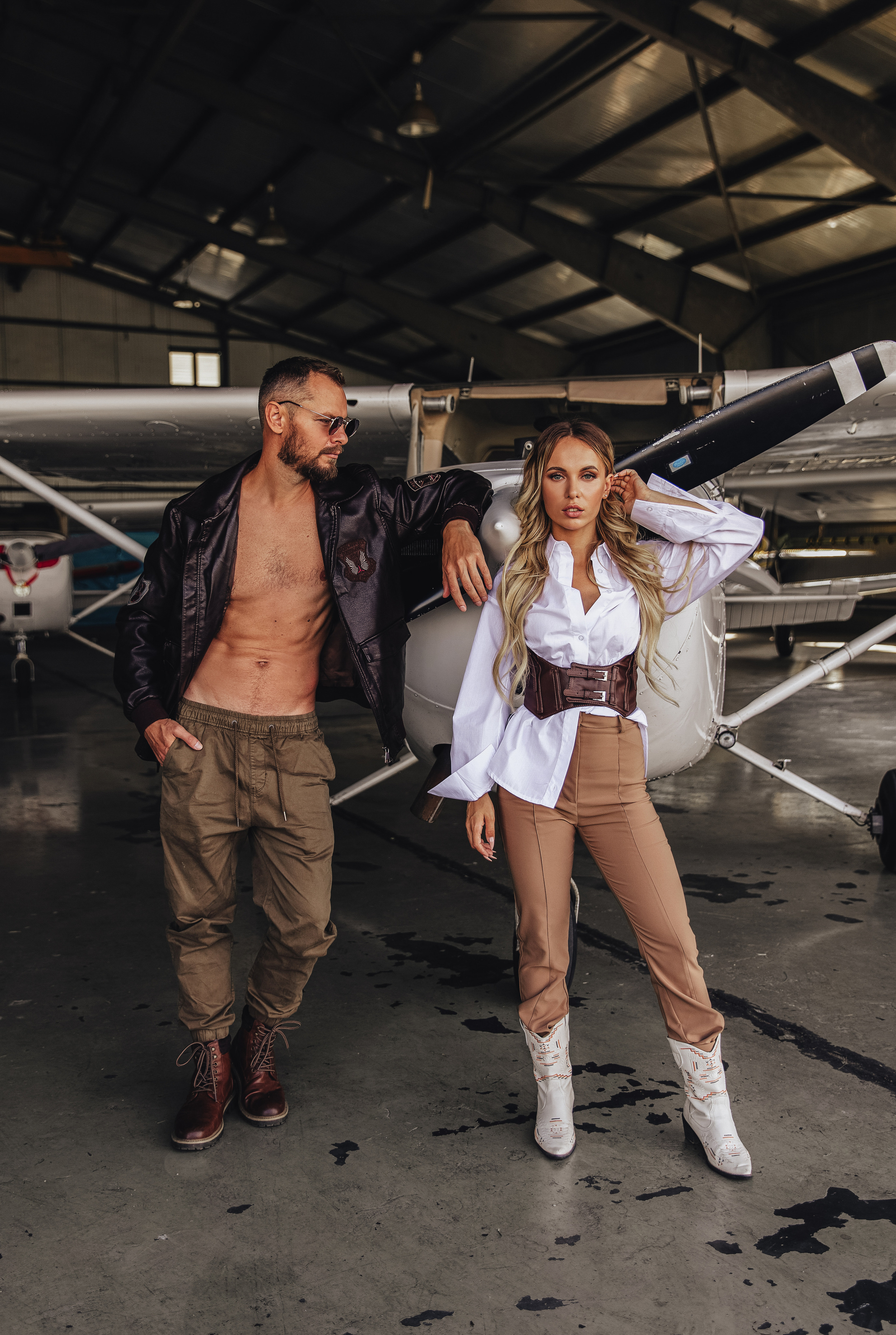 Лав стори с самолётом. Свадебный фотограф в Санкт-Петербурге