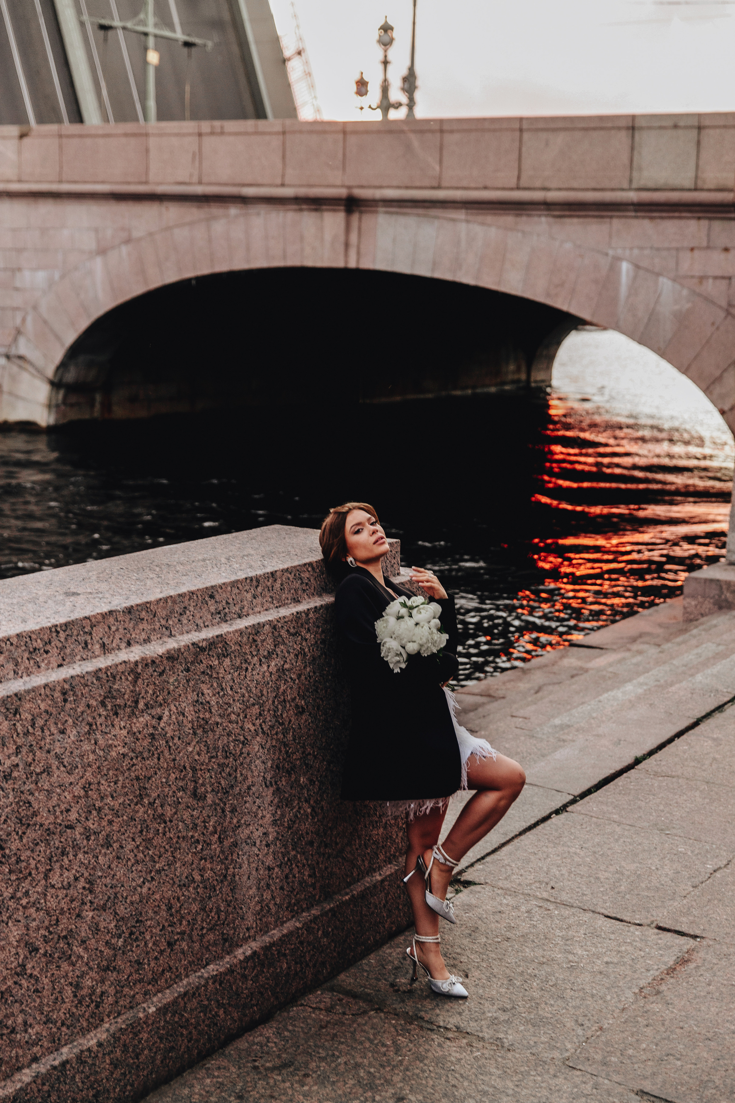 Разведение мостов. Свадебный фотограф в Санкт-Петербурге