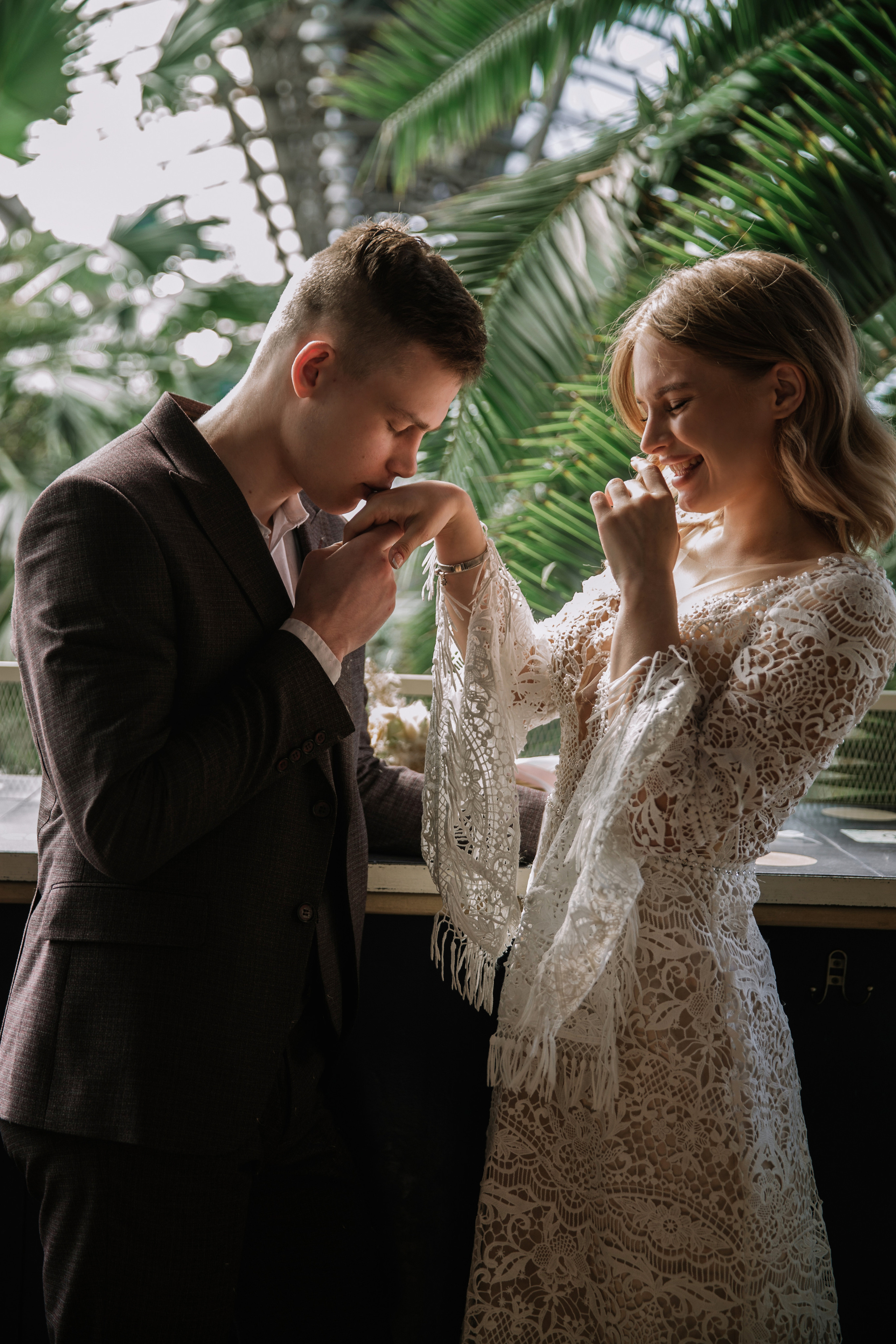 Оранжерея Таврического сада 2. Свадебный фотограф в Санкт-Петербурге