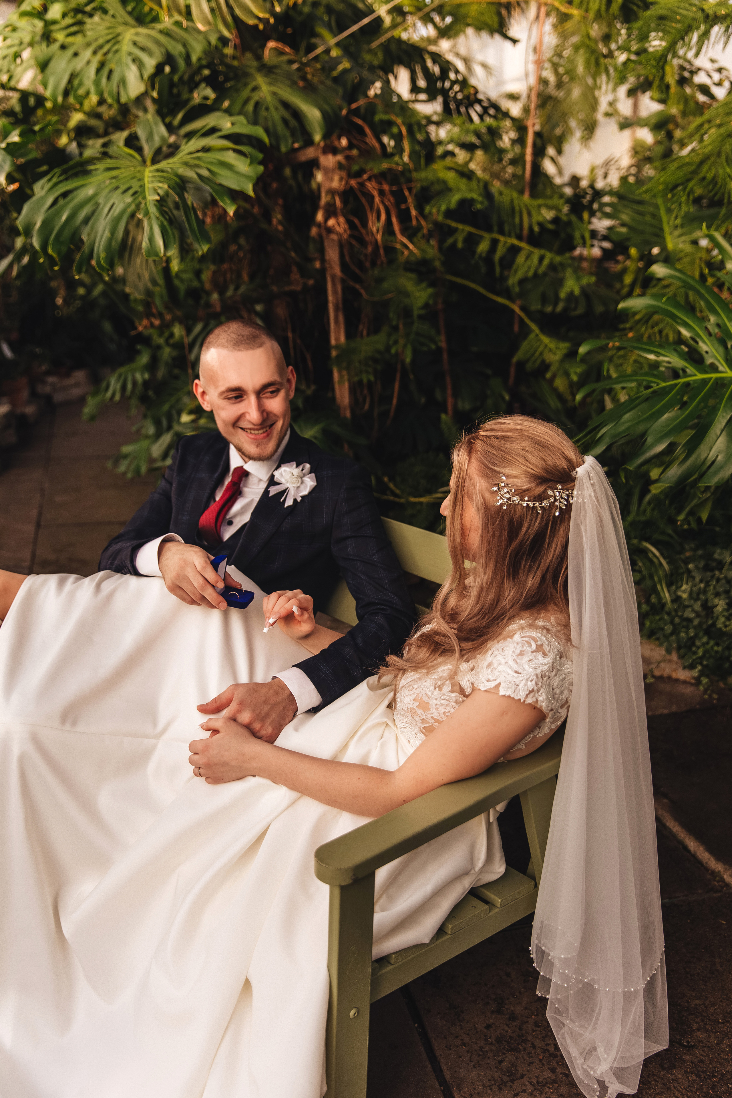 Оранжерея Таврического сада. Свадебный фотограф в Санкт-Петербурге