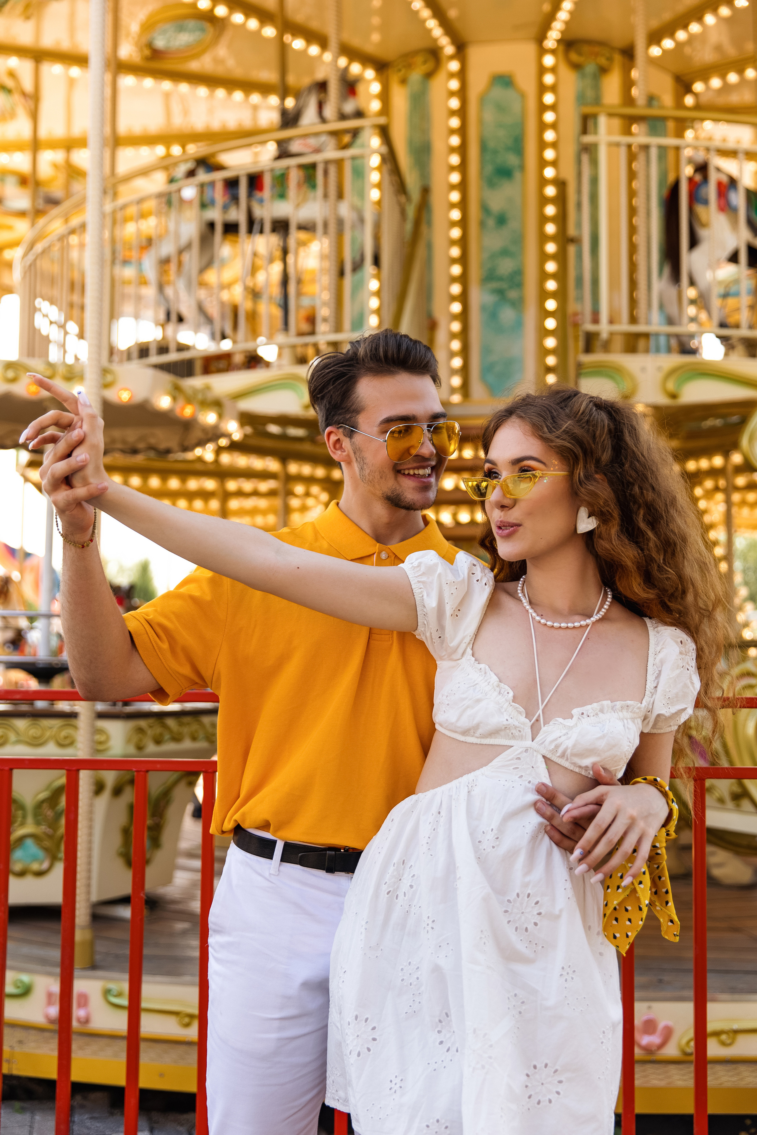 Карусели. Свадебный фотограф в Санкт-Петербурге