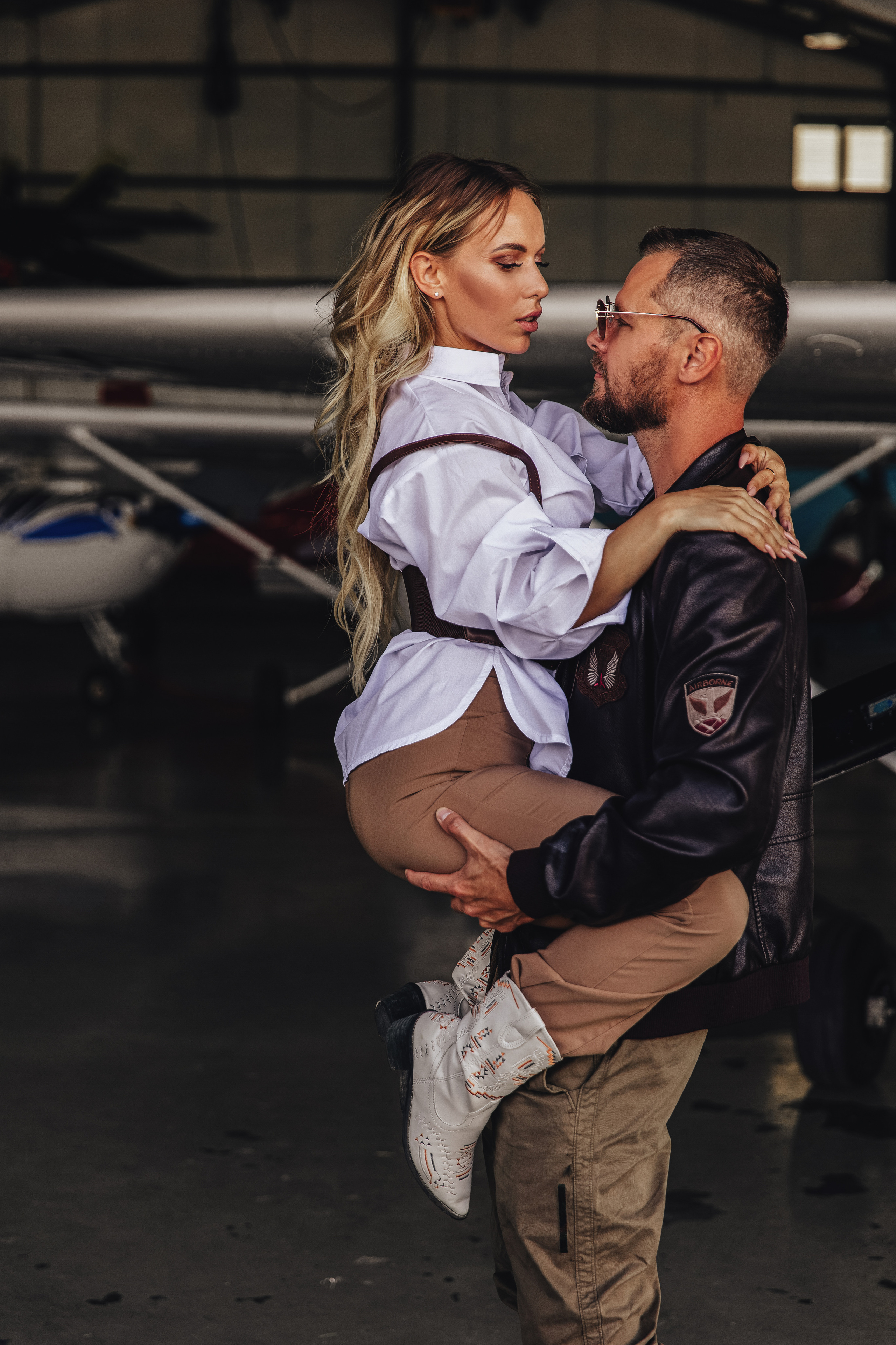 Лав стори с самолётом. Свадебный фотограф в Санкт-Петербурге