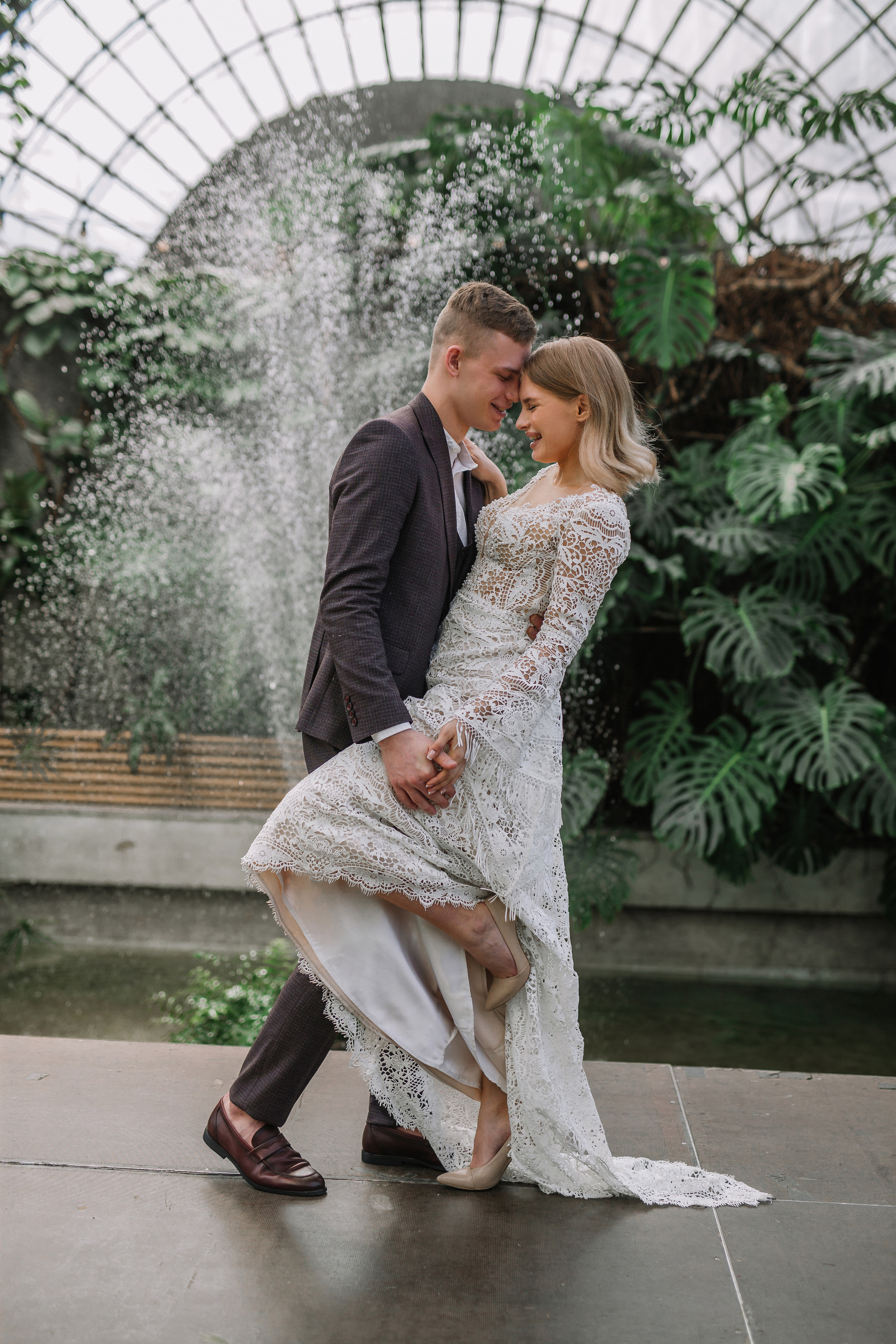 Оранжерея Таврического сада 2. Свадебный фотограф в Санкт-Петербурге