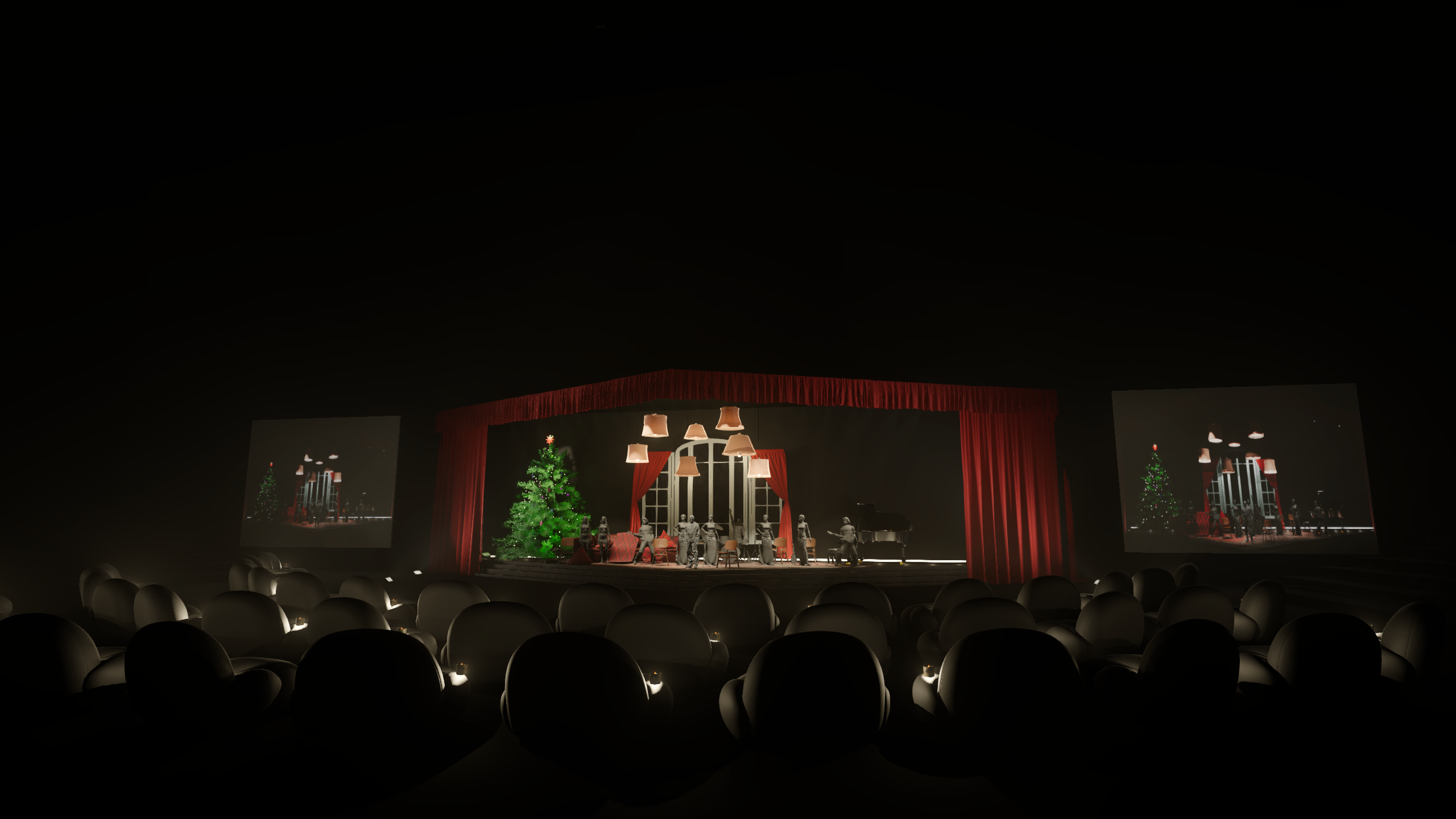 CHRISTMAS LAMPS. OOPS TEAM