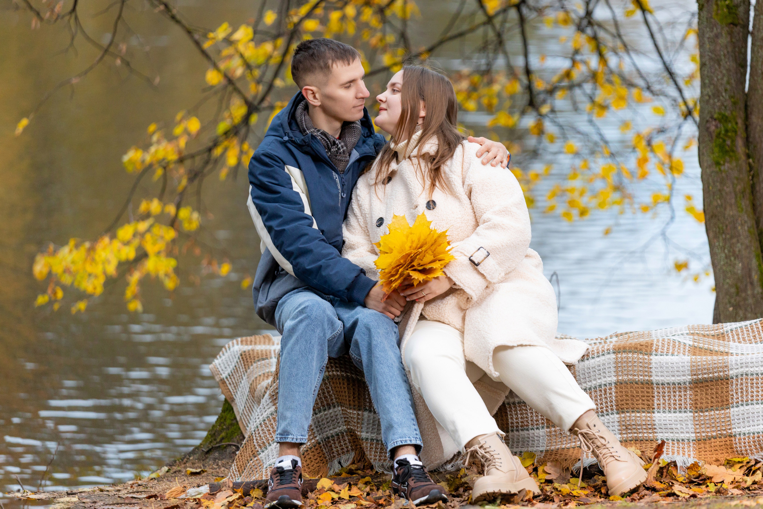 Лав стори для Надежды, победительницы осеннего конкурса в ВК. Фотограф в Туле Крупский АнДРей. Фотостудия «КАДР71» в Туле