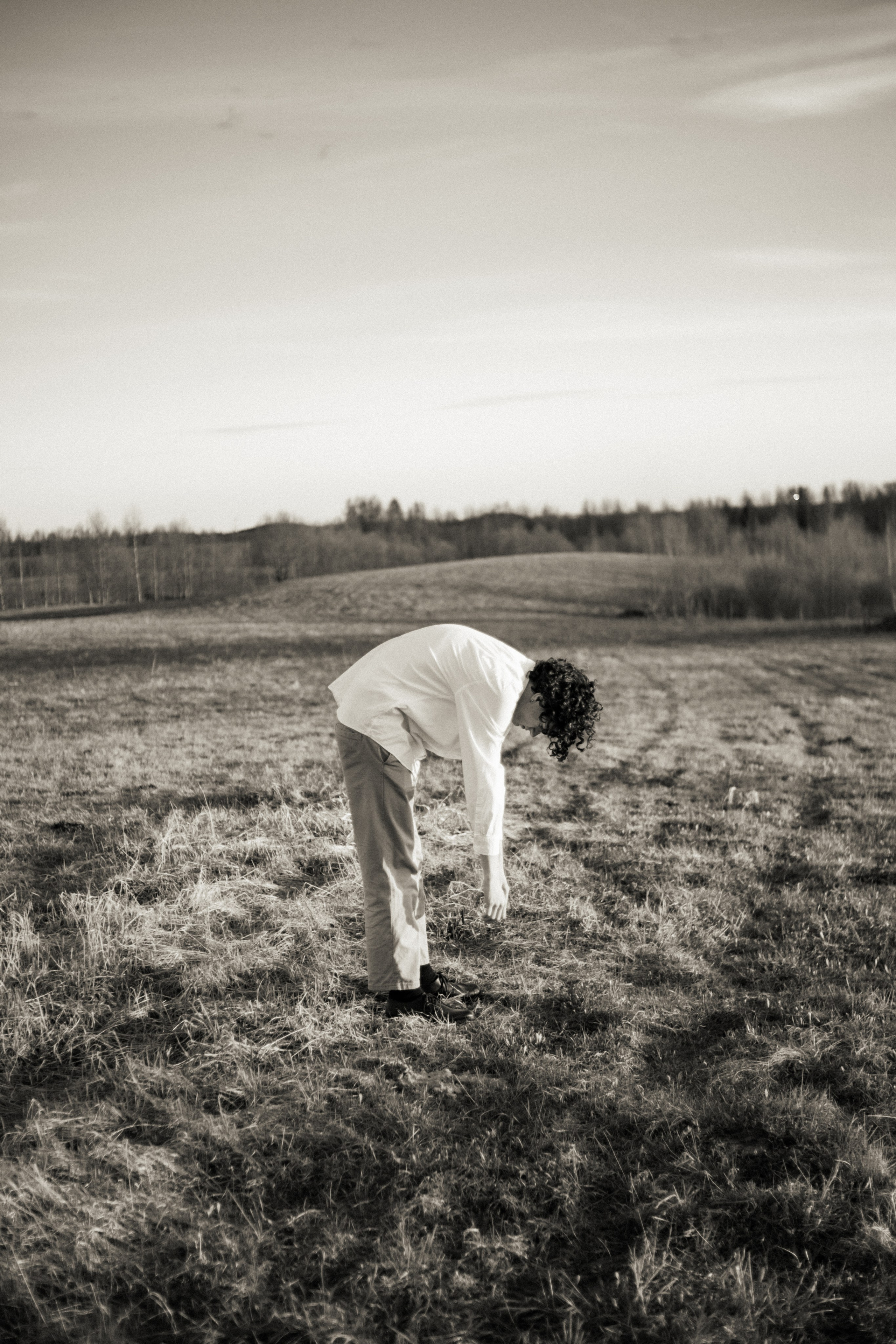 Андрей. Съёмка в поле. Lickord