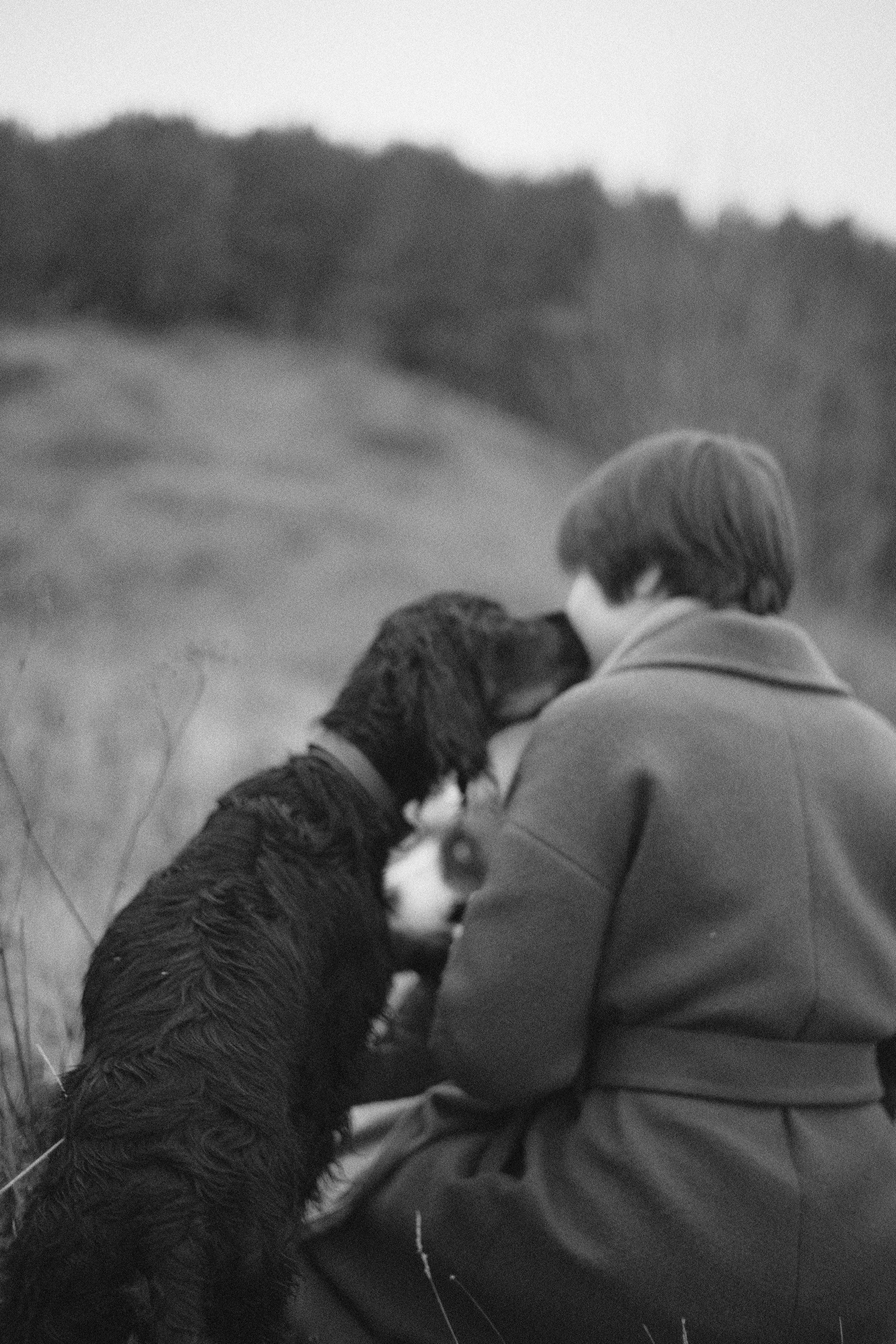 Даша, Глеб, Барс и Бруно. Фотограф-анималист Богданова Полина