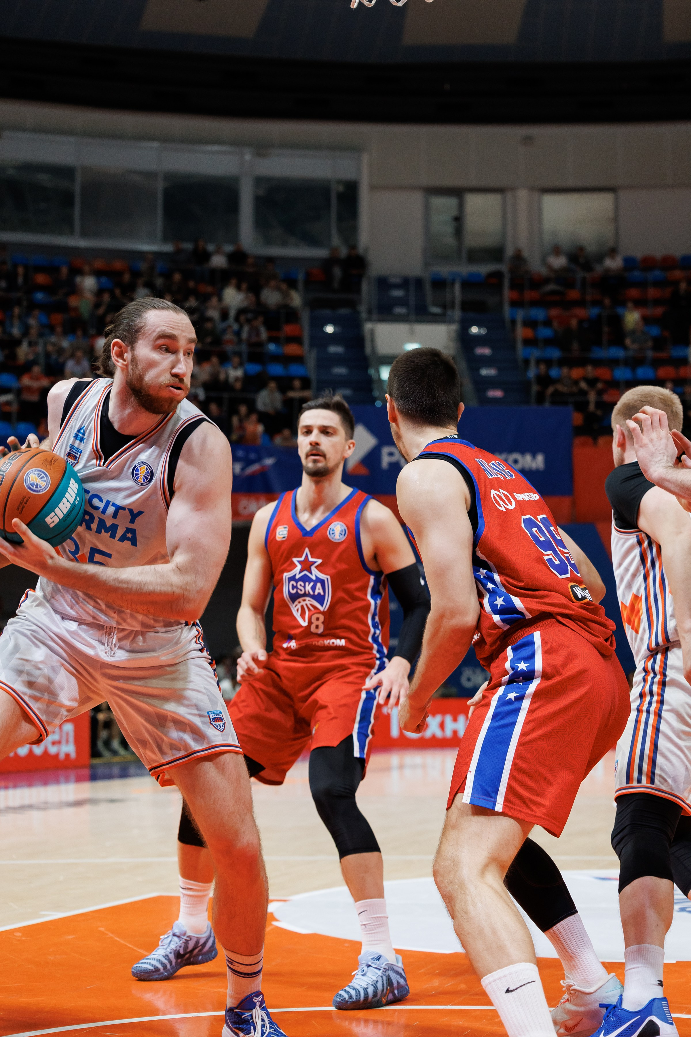 Баскетбол. ЦСКА — ПАРМА