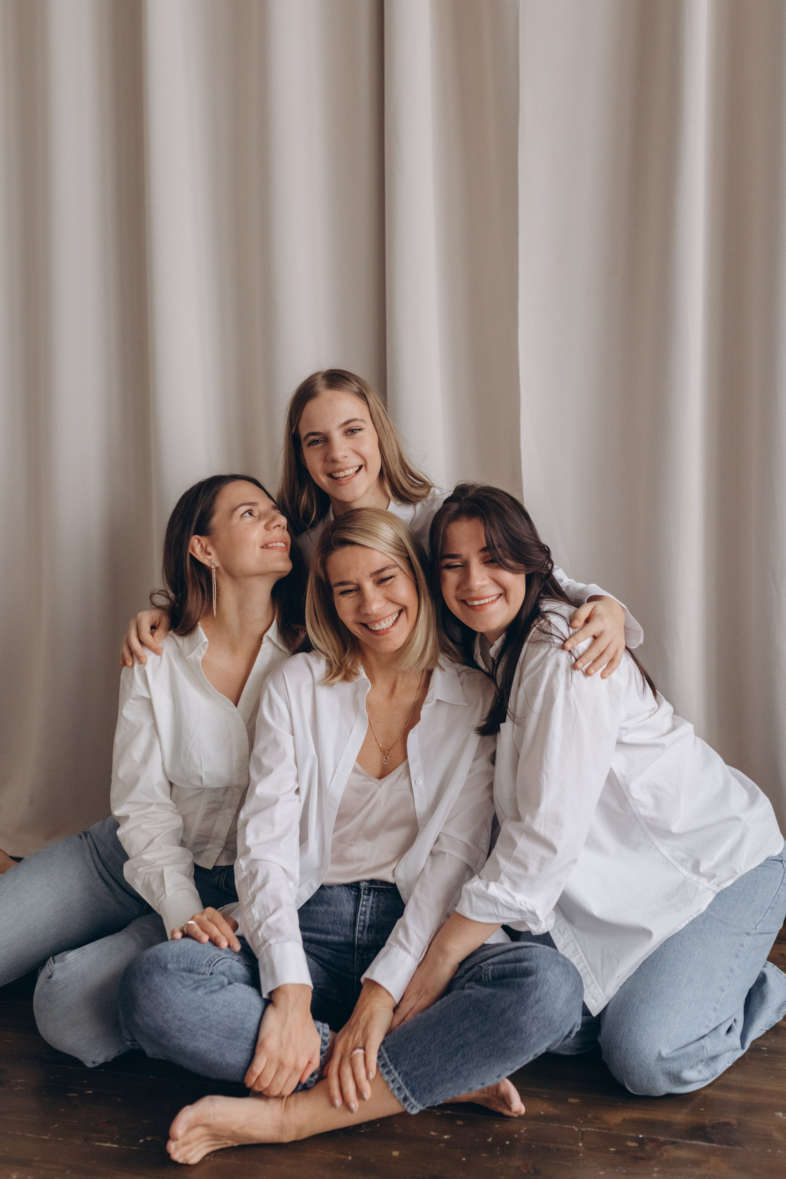 Три поколения. Семейный и индивидуальный фотограф в Москве Литинская Екатерина