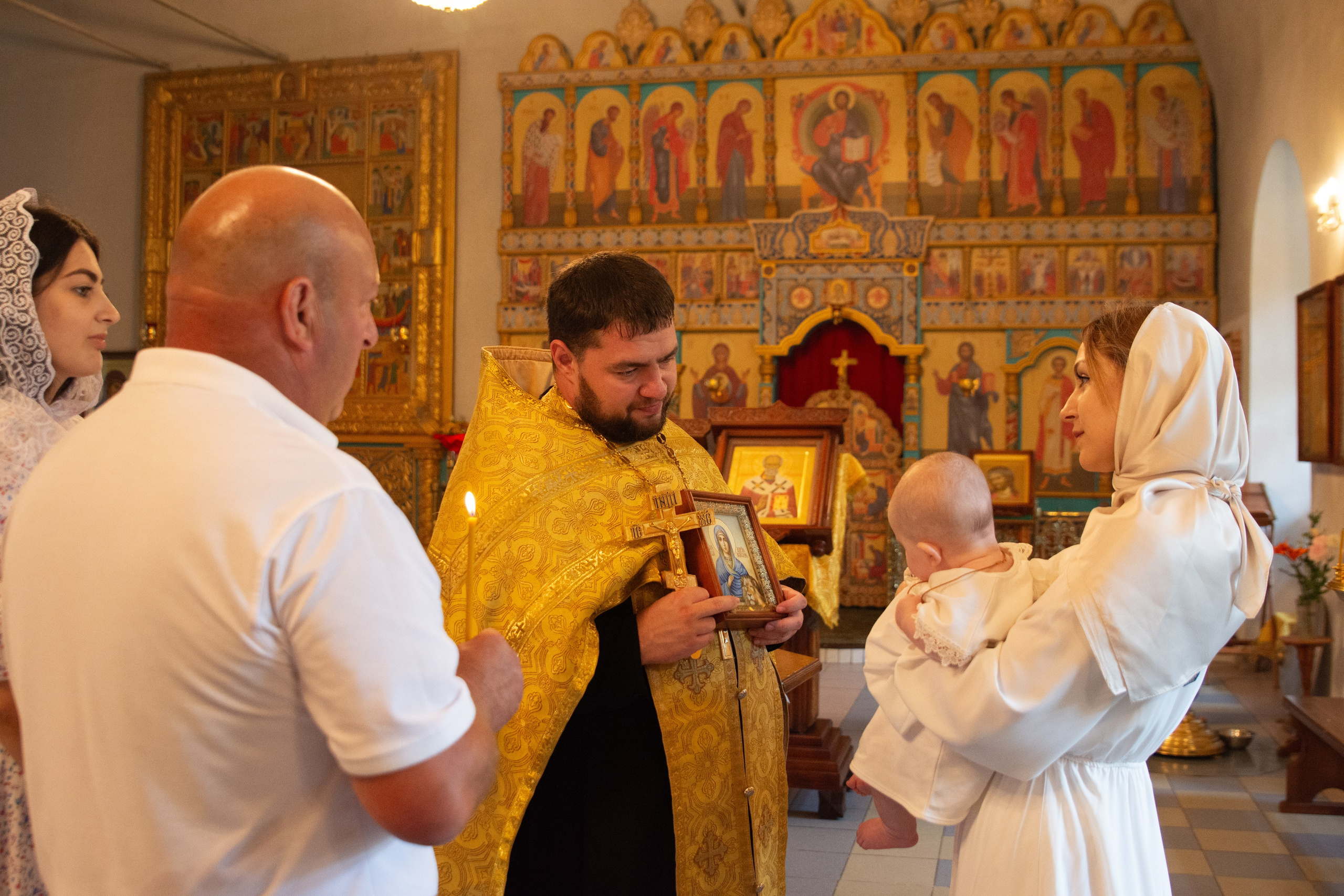 Таинство крещения. Фотограф в Белгороде Анастасия Богунова