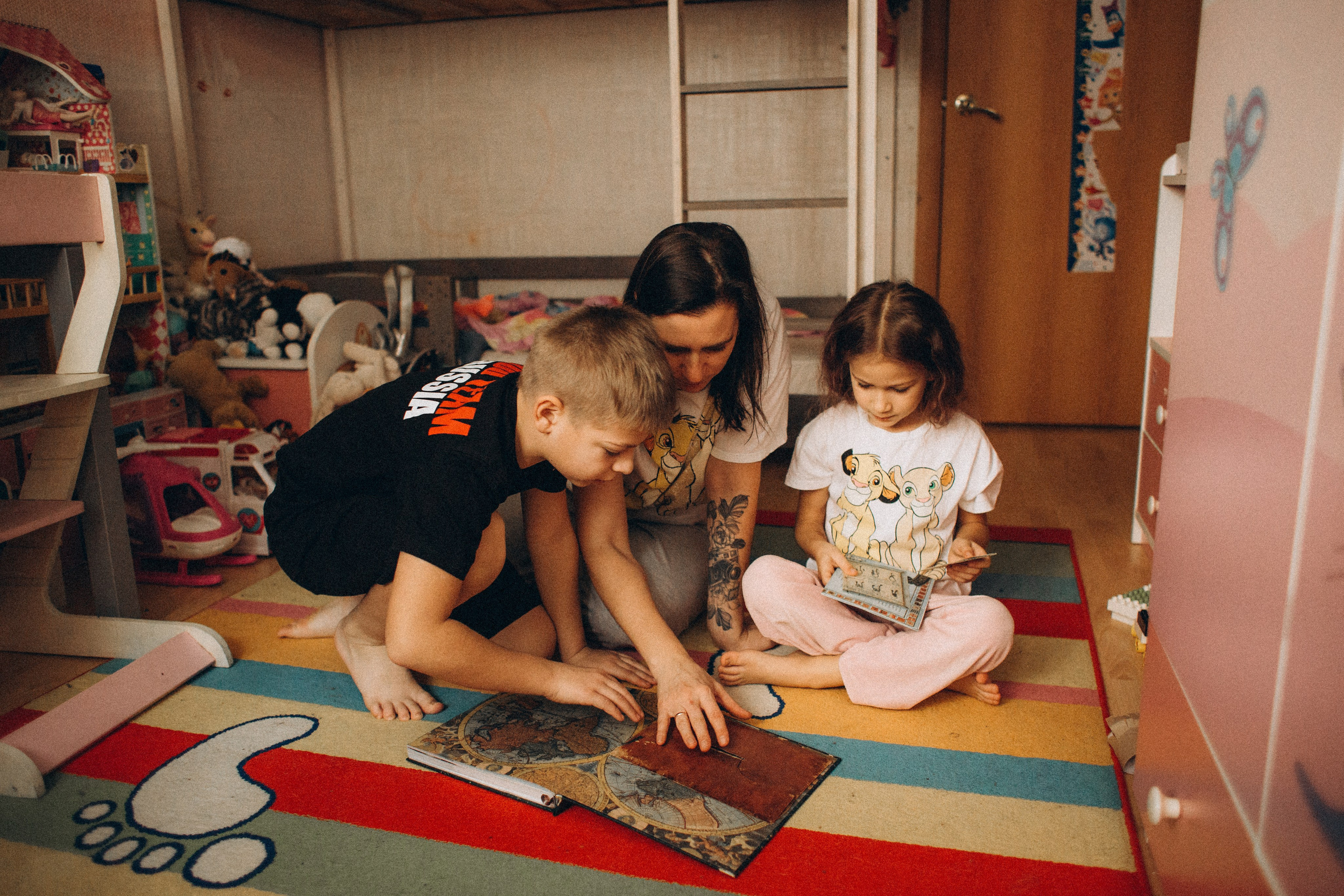 Домашние посиделки. Семейный фотограф Виктория Потехина Москва