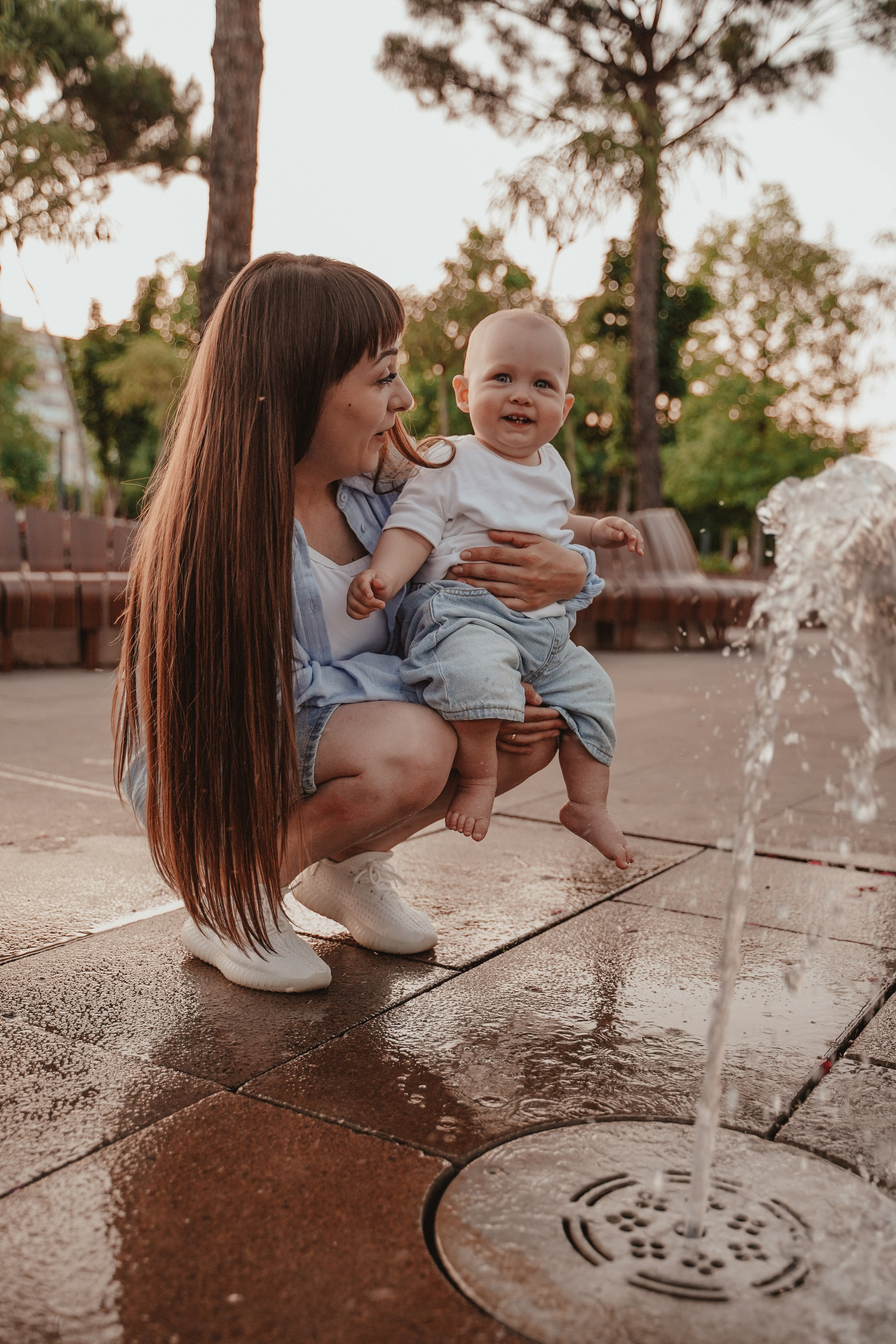 Семейная фотосессия в парке Галицкого. Семейный и женский фотограф в Краснодаре Анастасия Приймак