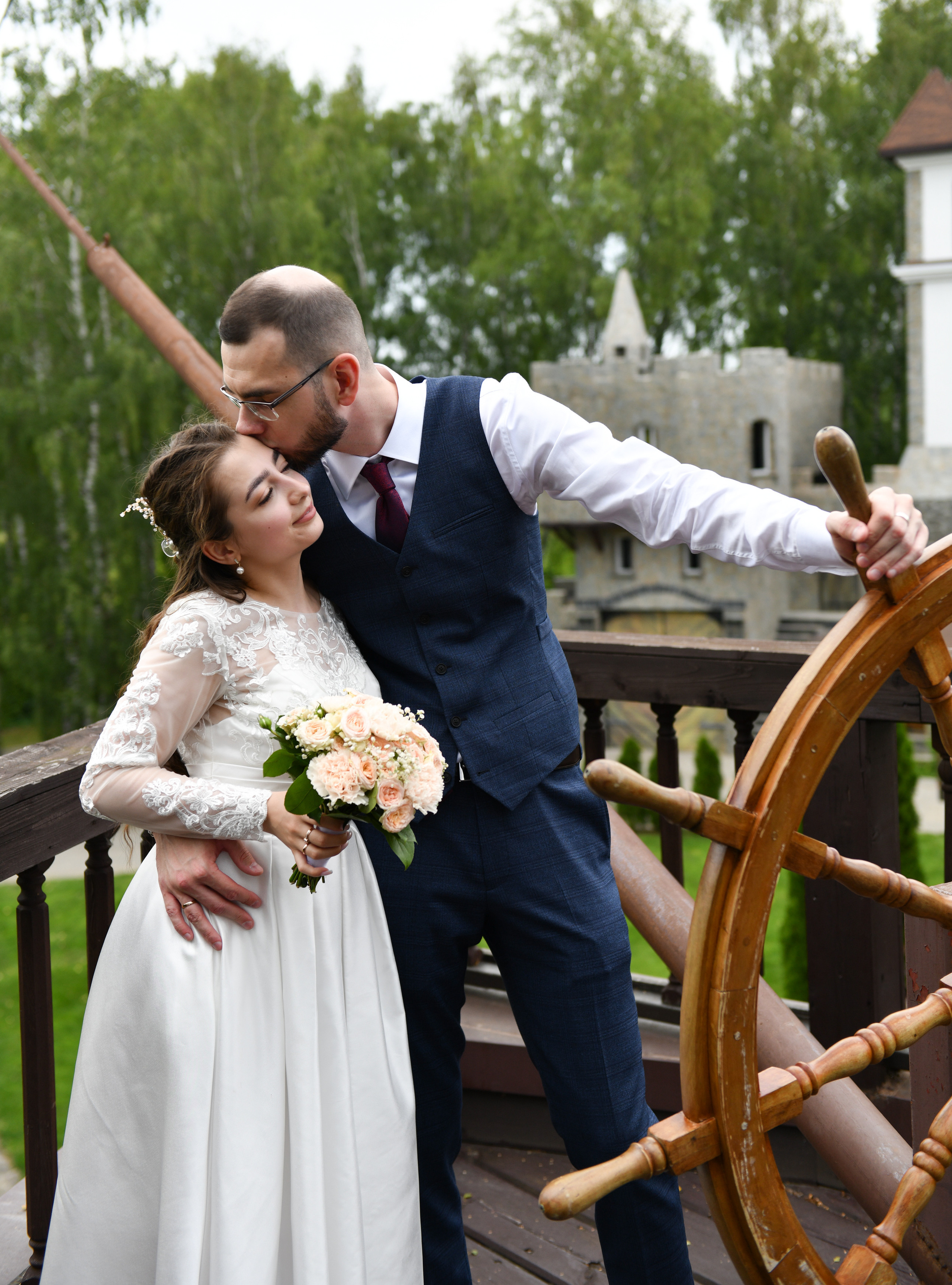 Свадебный день Карины и Ильи. Свадебный и портретный фотограф в Москве Галина Борисова