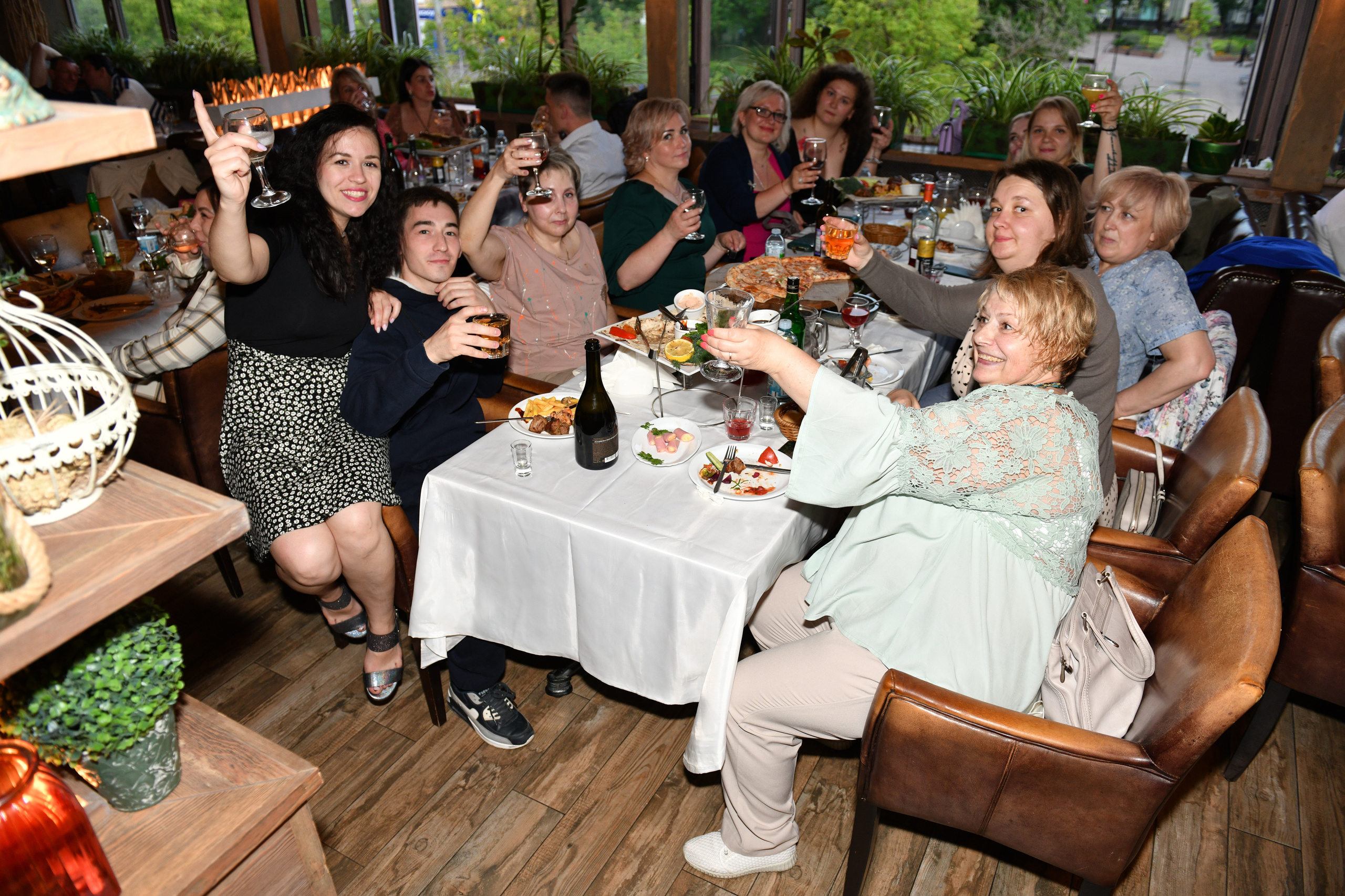 Медицинские работники отмечают. Свадебный и портретный фотограф в Москве Галина Борисова