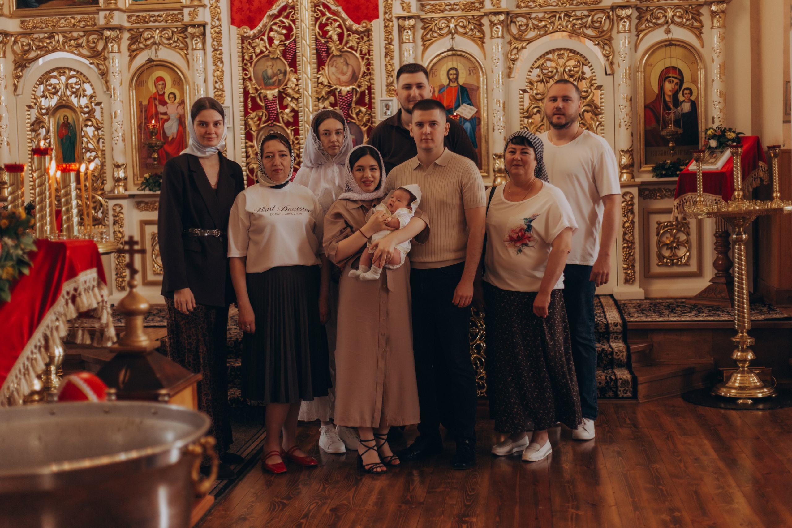 Крещение. Семейный фотограф в г. Белгороде Ангелина Прокопенко