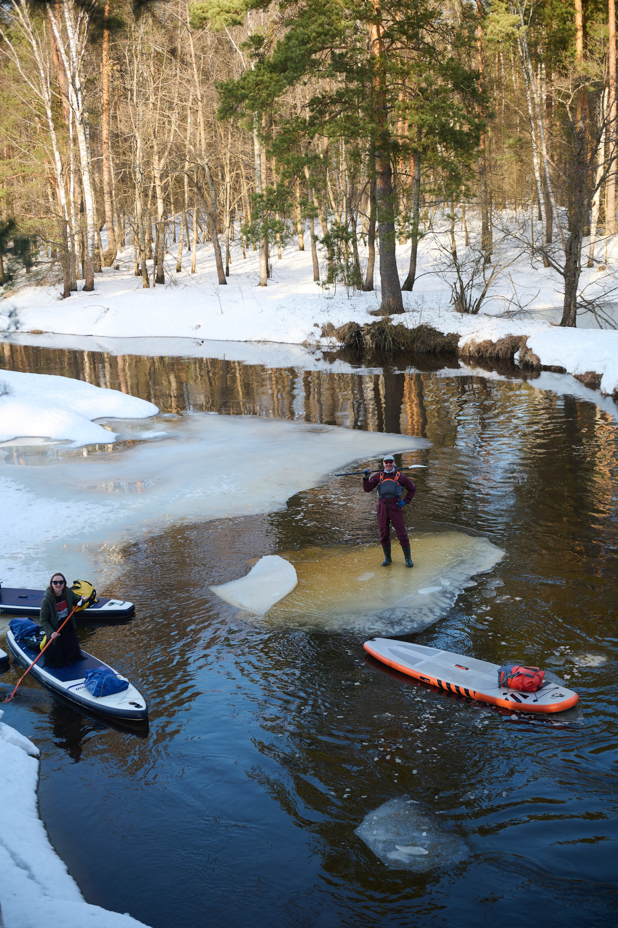 Первый весенний сплав р. Нерская. Главная