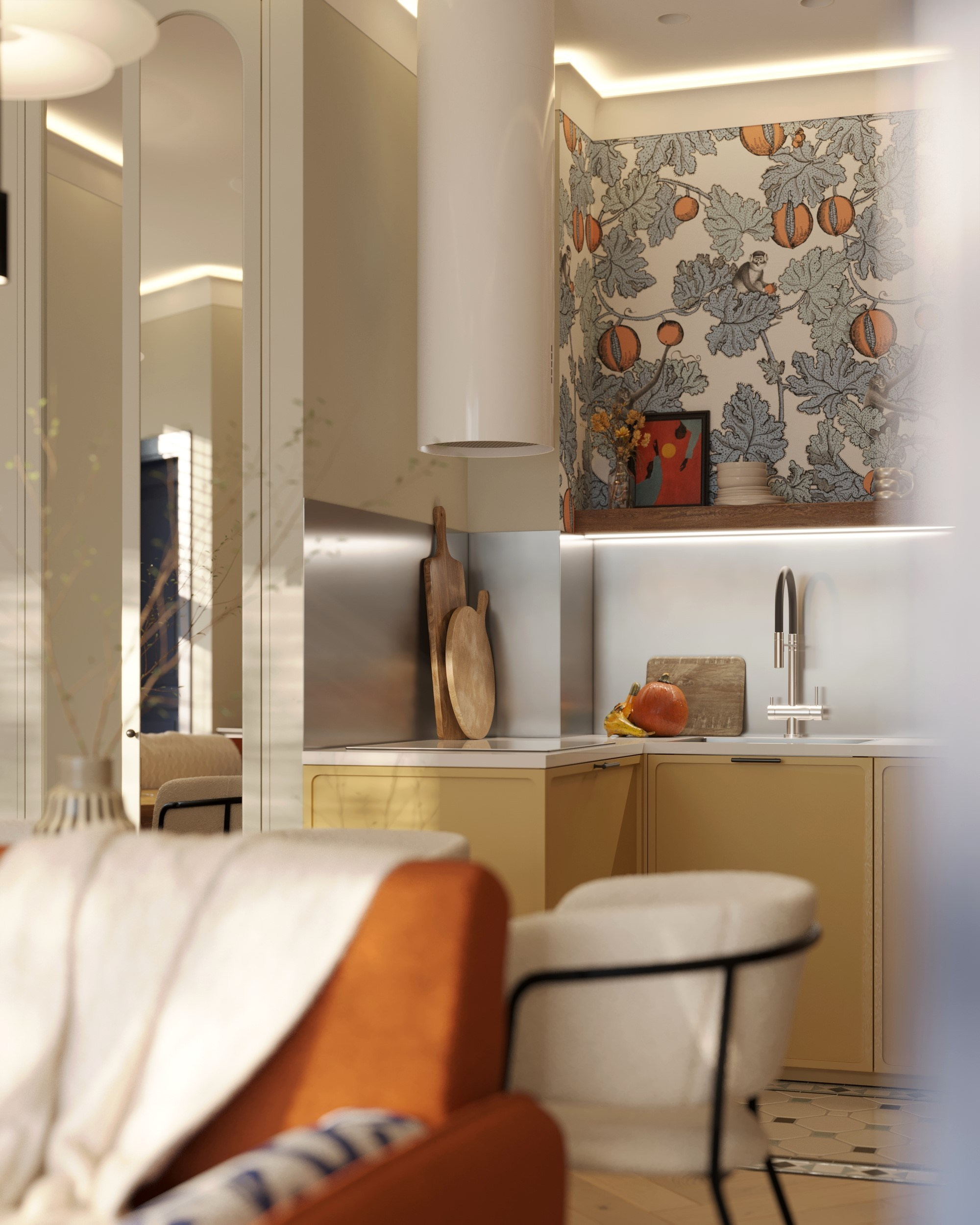 Борисовские пруды | г. Москва. Лазарева Алёна — 3D визуализатор интерьеров