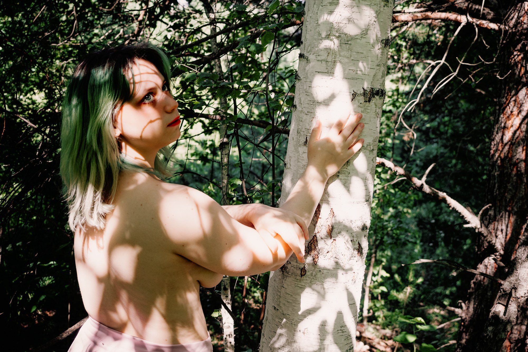 Кэт. В парке Лесоводов. Фотограф