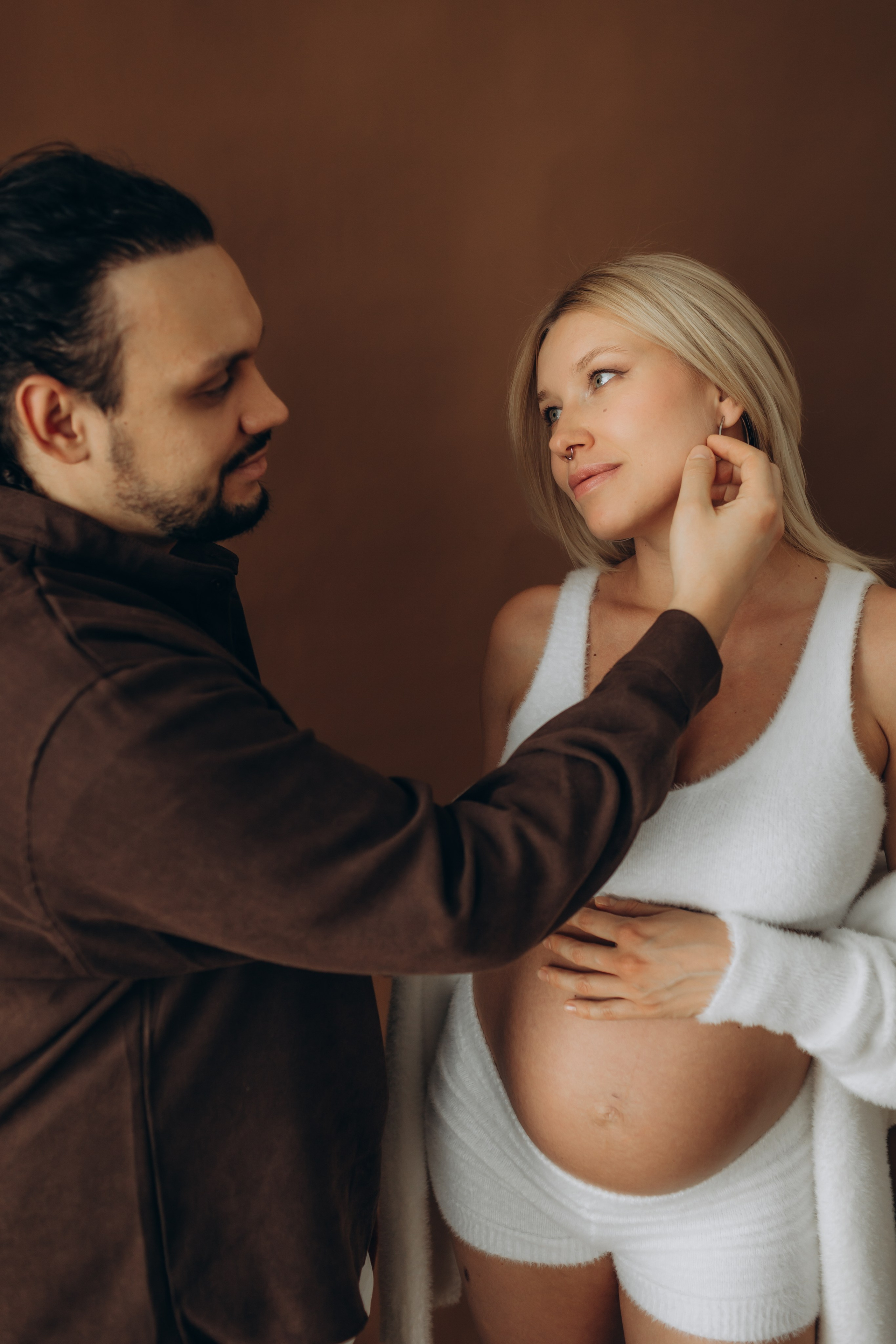 Фотосессия беременности съемка в ожидании. Фотограф Владимир Москва