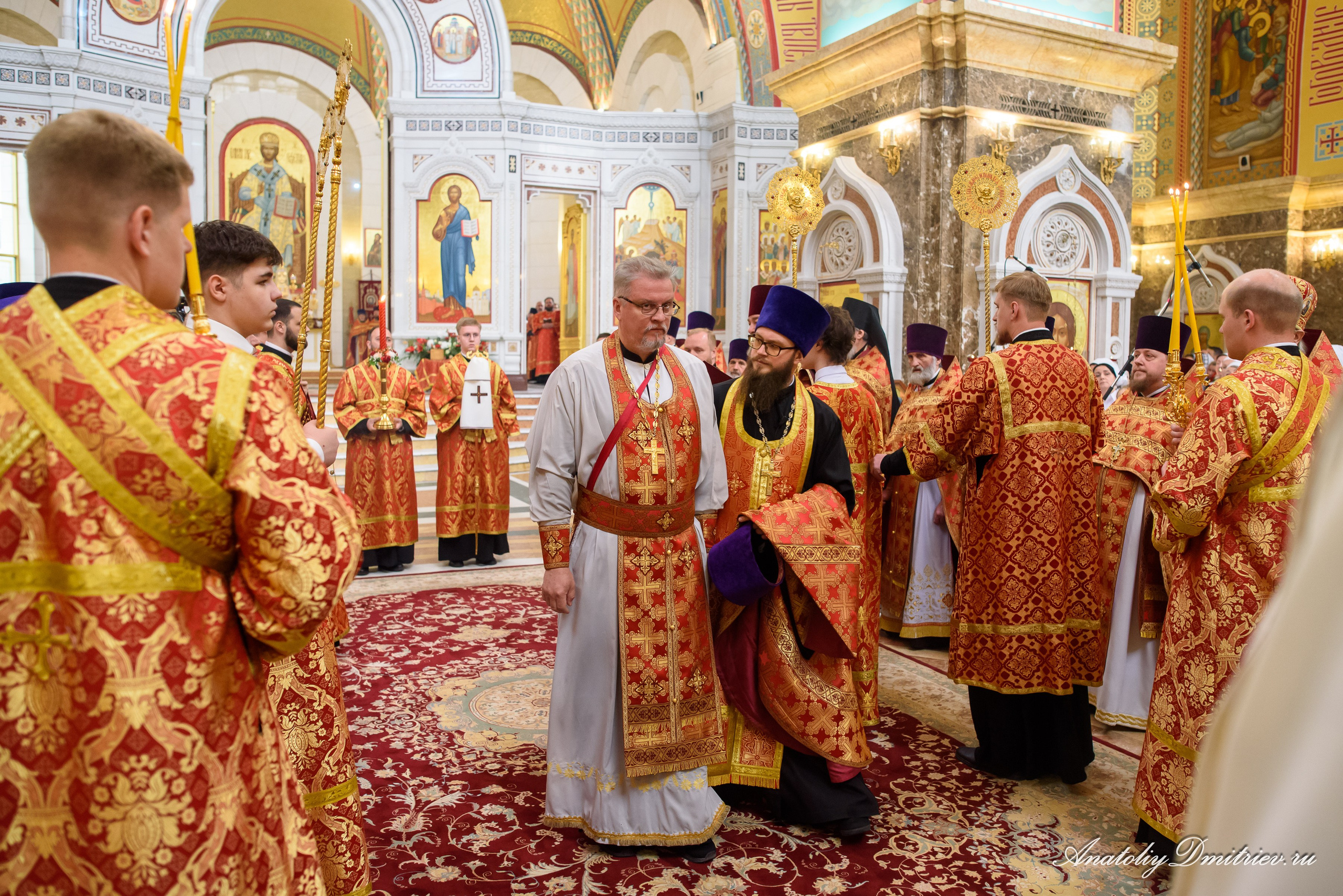 Служба на 40-летие Калининградской епархии. Фотограф  Крещения и Венчания Калининград